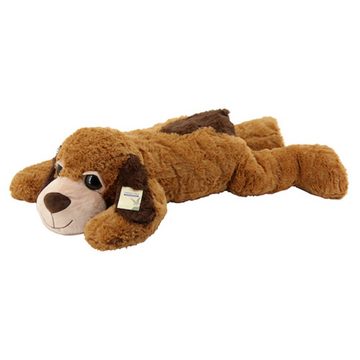 Sweety-Toys Kuscheltier Sweety Toys 10196 Hund BENJI Plüschhund Kuschelhund liegend XXL Kuscheltier Riesen Teddy BRAUN 100 cm