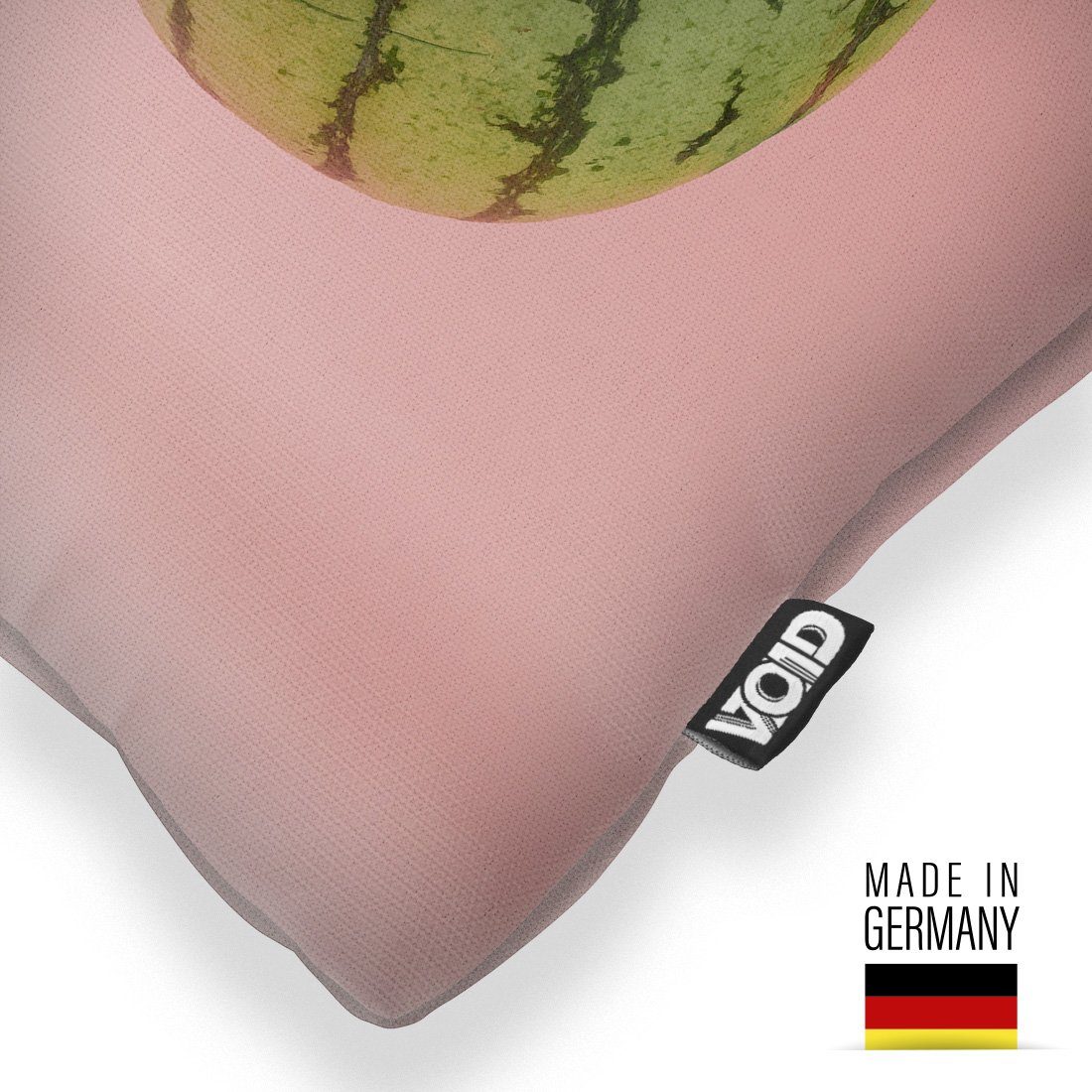 Kissenbezug, VOID Lebensmittel Bild Gesund Melone Früchte Sofa-Kissen Obst Party Pool Frucht Sommer Essen (1 Stück), Grün Kochen Küche