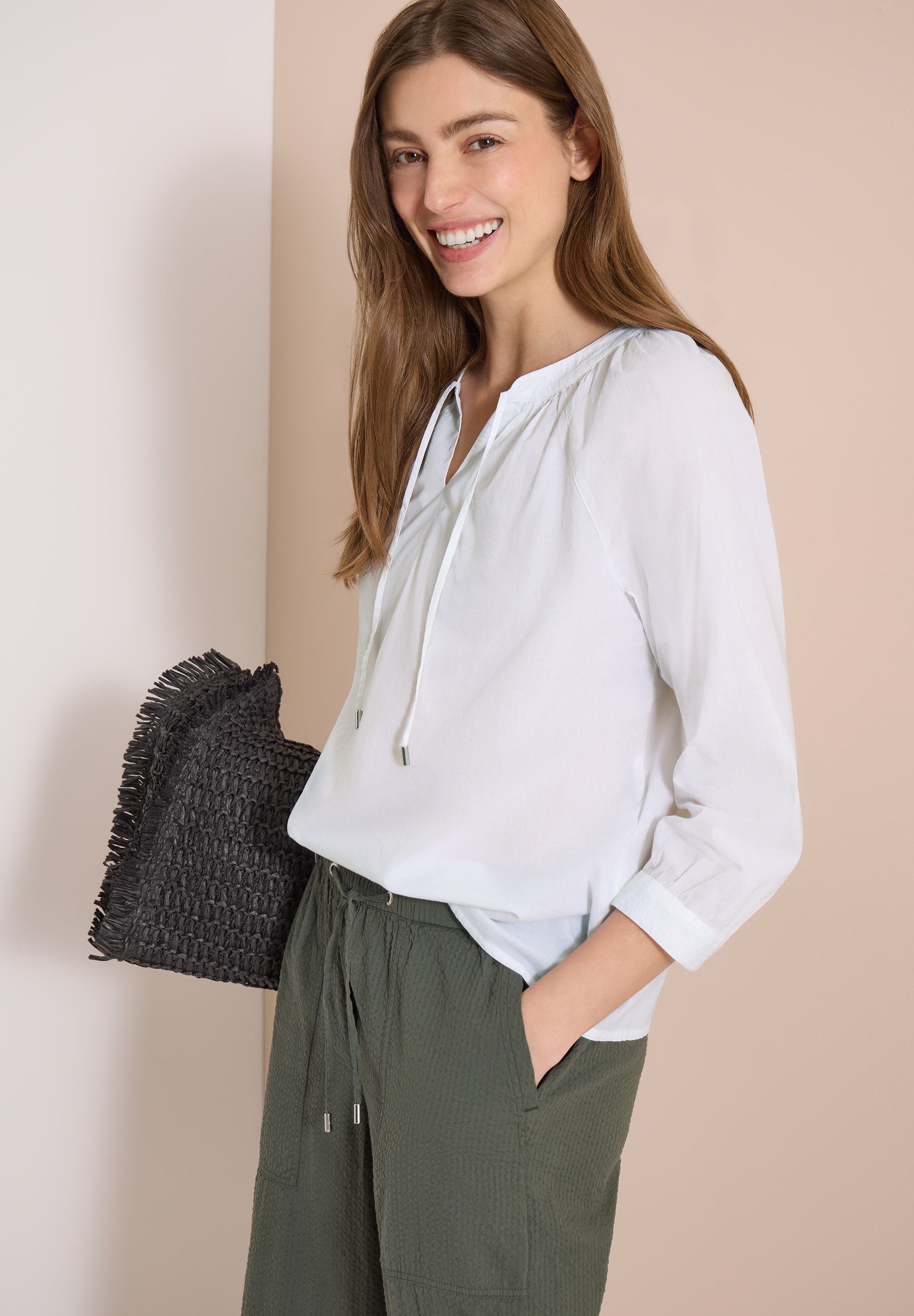 Klassische Bluse