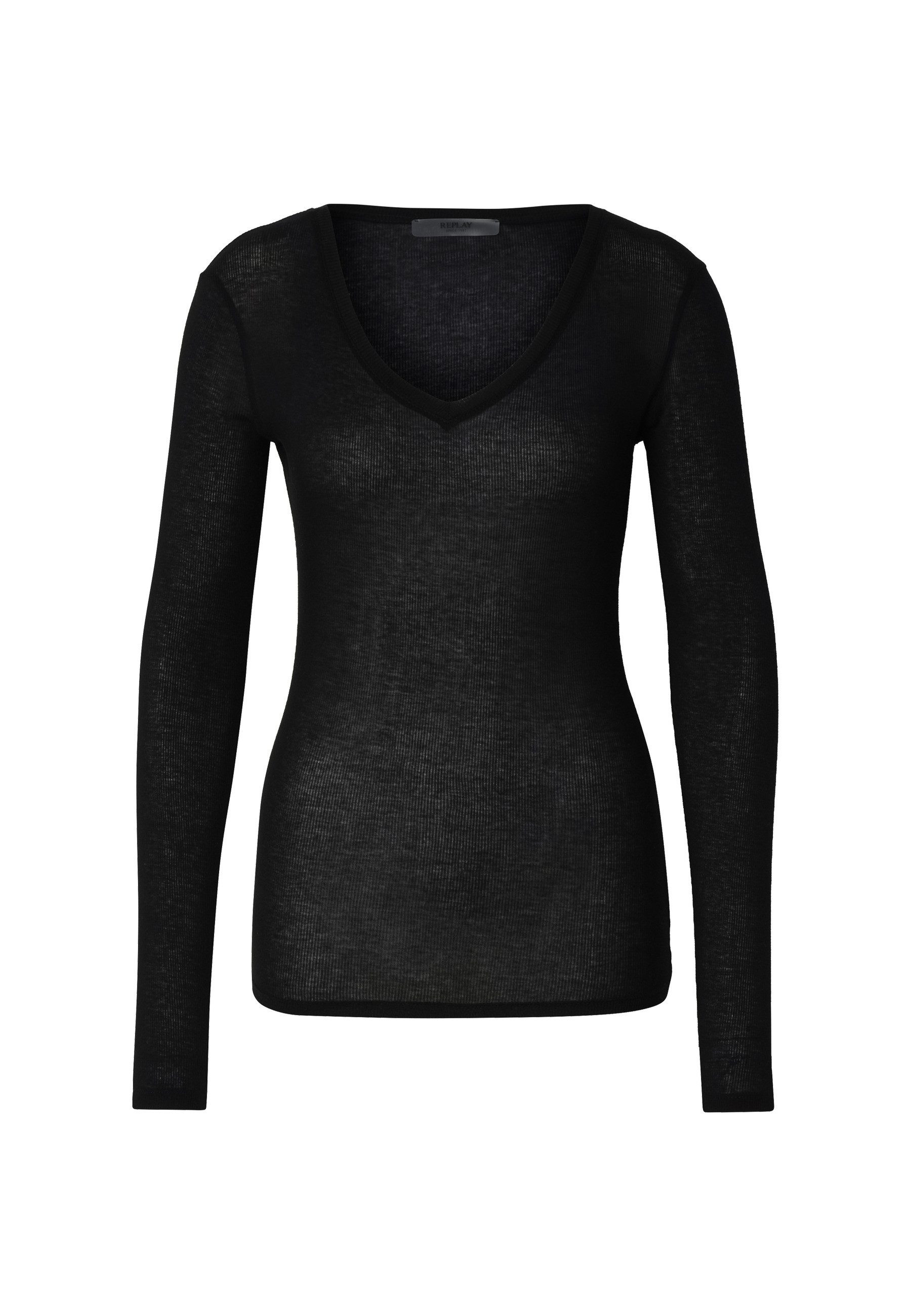 Replay Langarmshirt Replay Shirt Langarm (1-tlg)