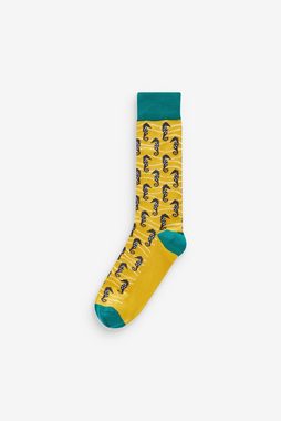 Next Kurzsocken Socken mit lustigen Mustern, 5er-Pack (5-Paar)