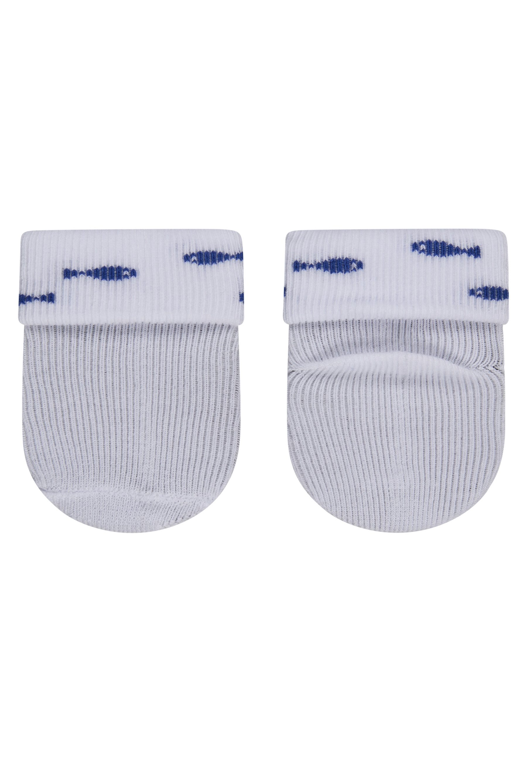 Sterntaler® Feinsöckchen Erstlingssocken 3er-Pack Fische (3-Paar, 3er-Pack) Erstlingssocken 3erPack m Umschlag, hoher Baumwollanteil, Geschenkbox