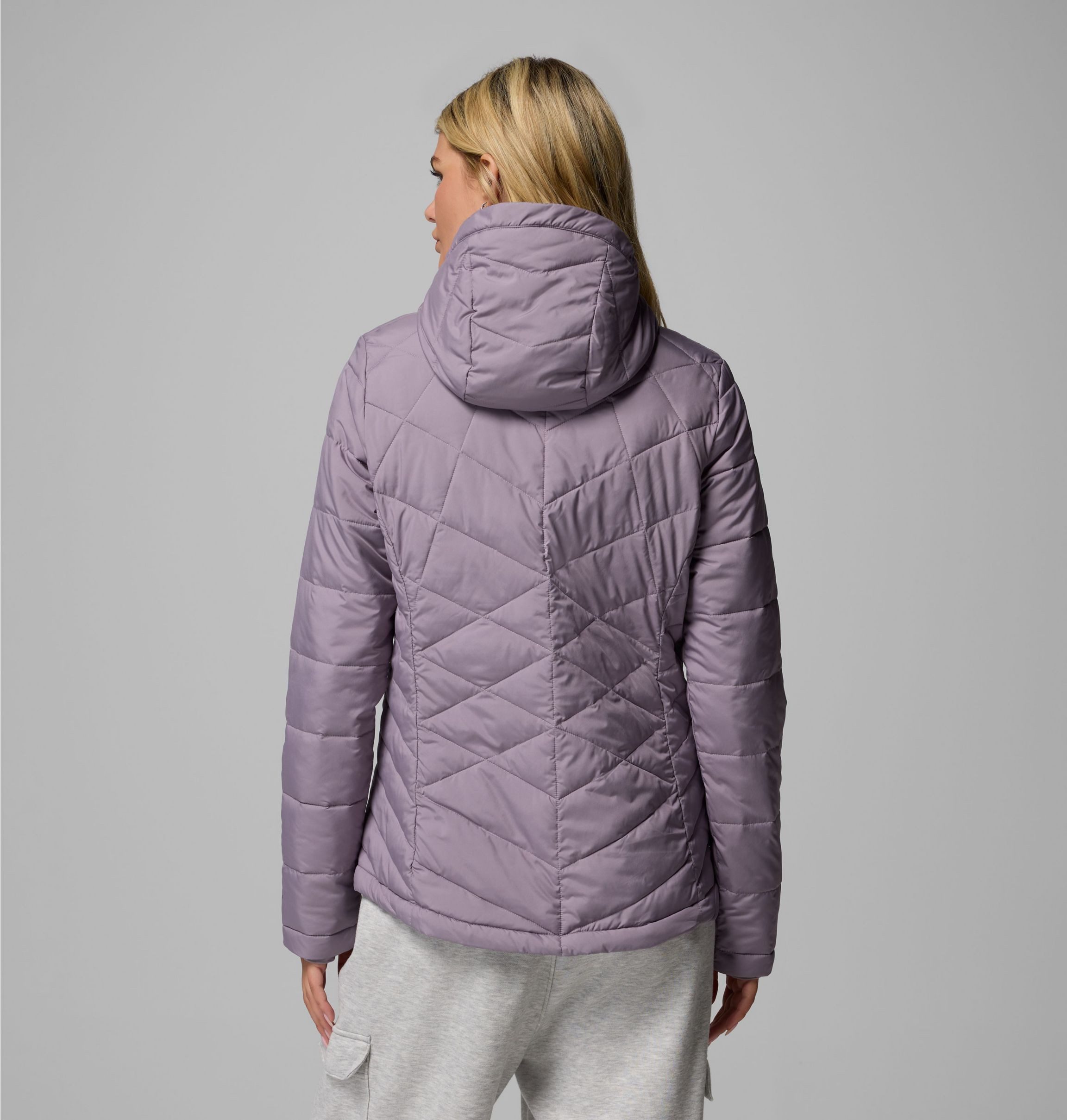 Columbia Steppjacke Heavenly Hooded Jacket mit integrierter Thermotechnologie, wasserabweisend, windabweisend