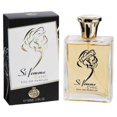 RT Eau de Parfum SI FEMME CHIC - Damen Parfüm - blumige & pudrige Noten, - 100ml - Duftzwilling / Dupe Sale