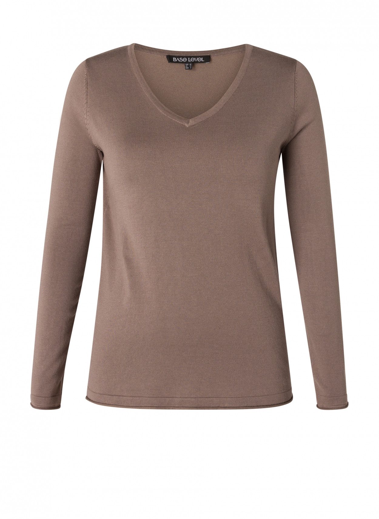 Base Level V-Ausschnitt-Pullover mit V-Ausschnitt