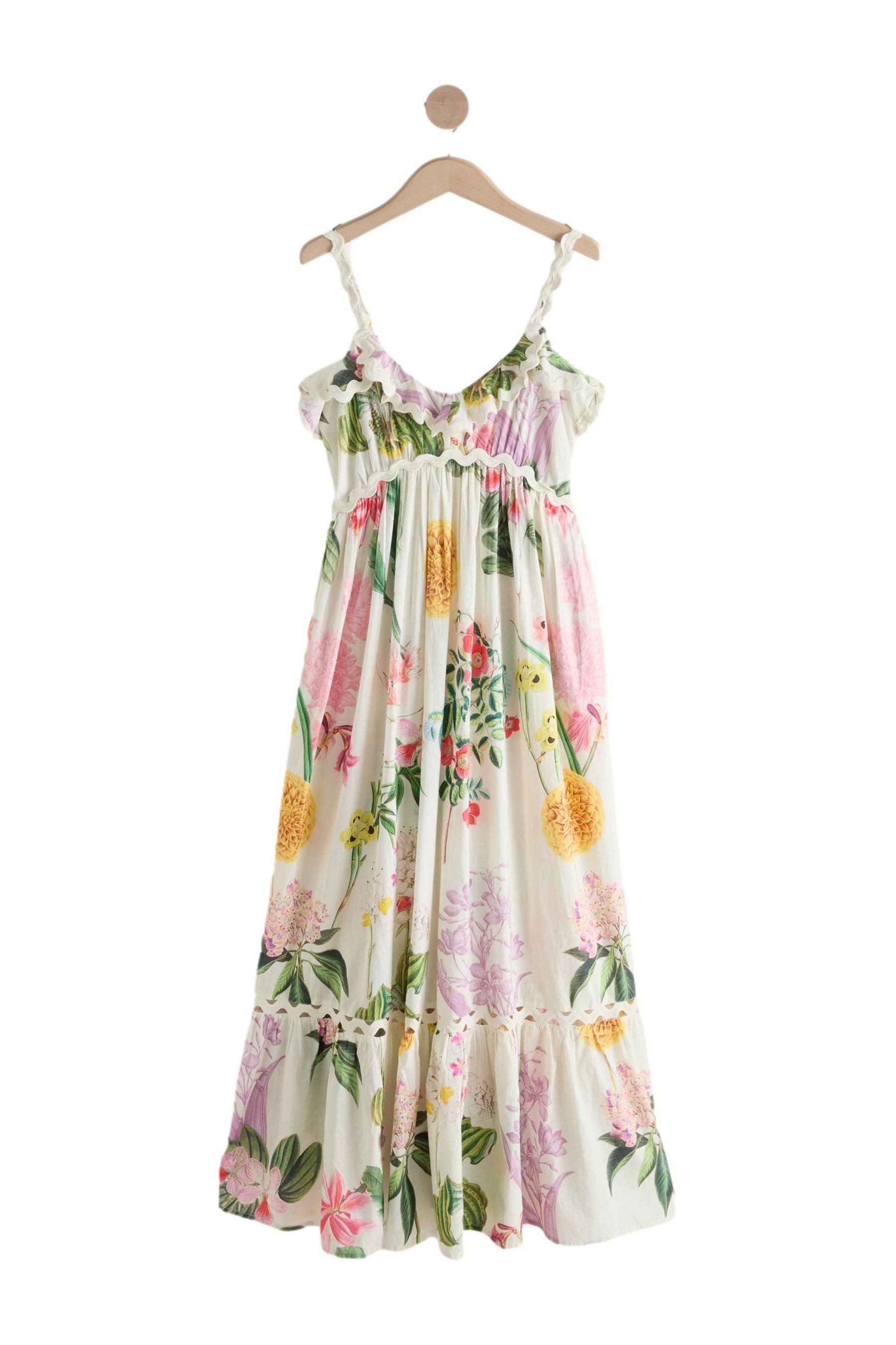 Next Strandkleid Kew Gardens Maxikleid mit Blumen-Print, Kurzgröße (1-tlg) günstig online kaufen