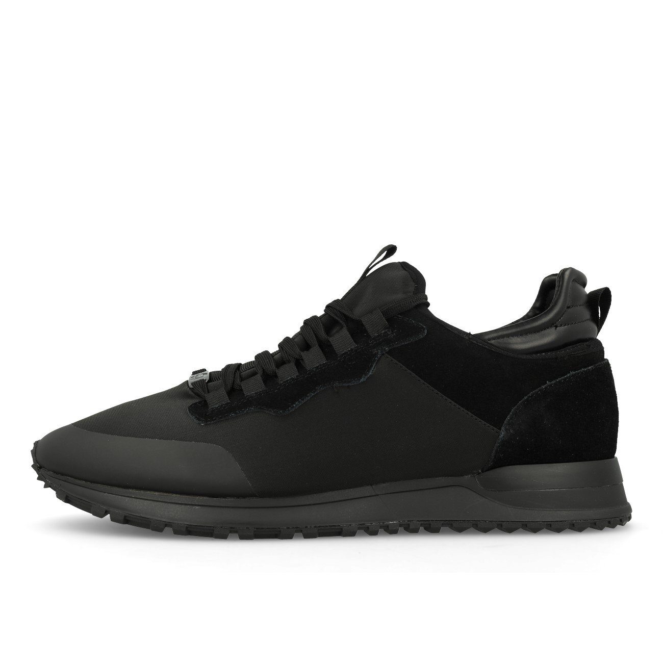 La Strada 9000943 Herren Sneaker Black Lycra Cow Suede Rubber Sneaker
