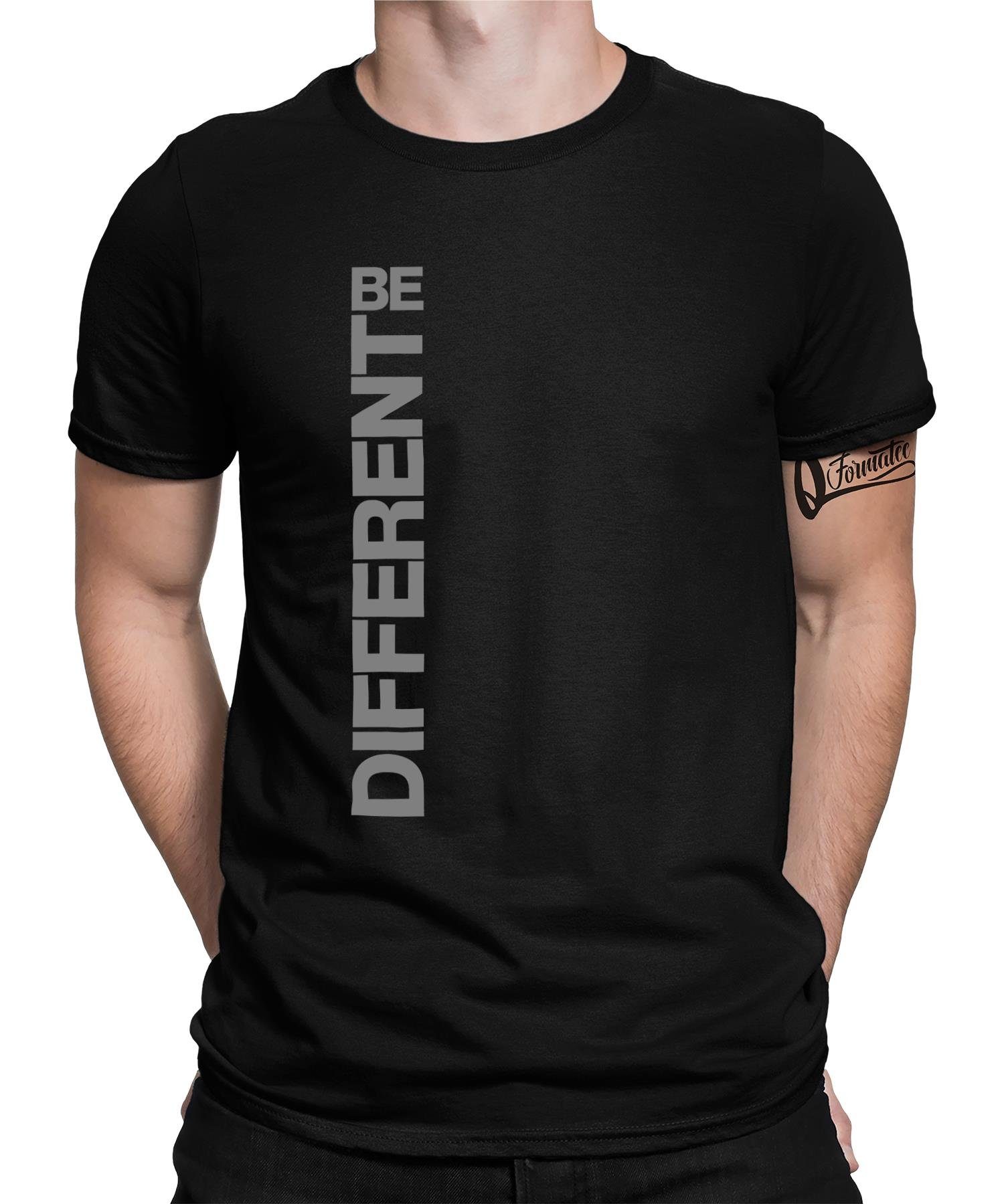 Quattro Formatee Kurzarmshirt Be Different Herren T-Shirt (1-tlg)