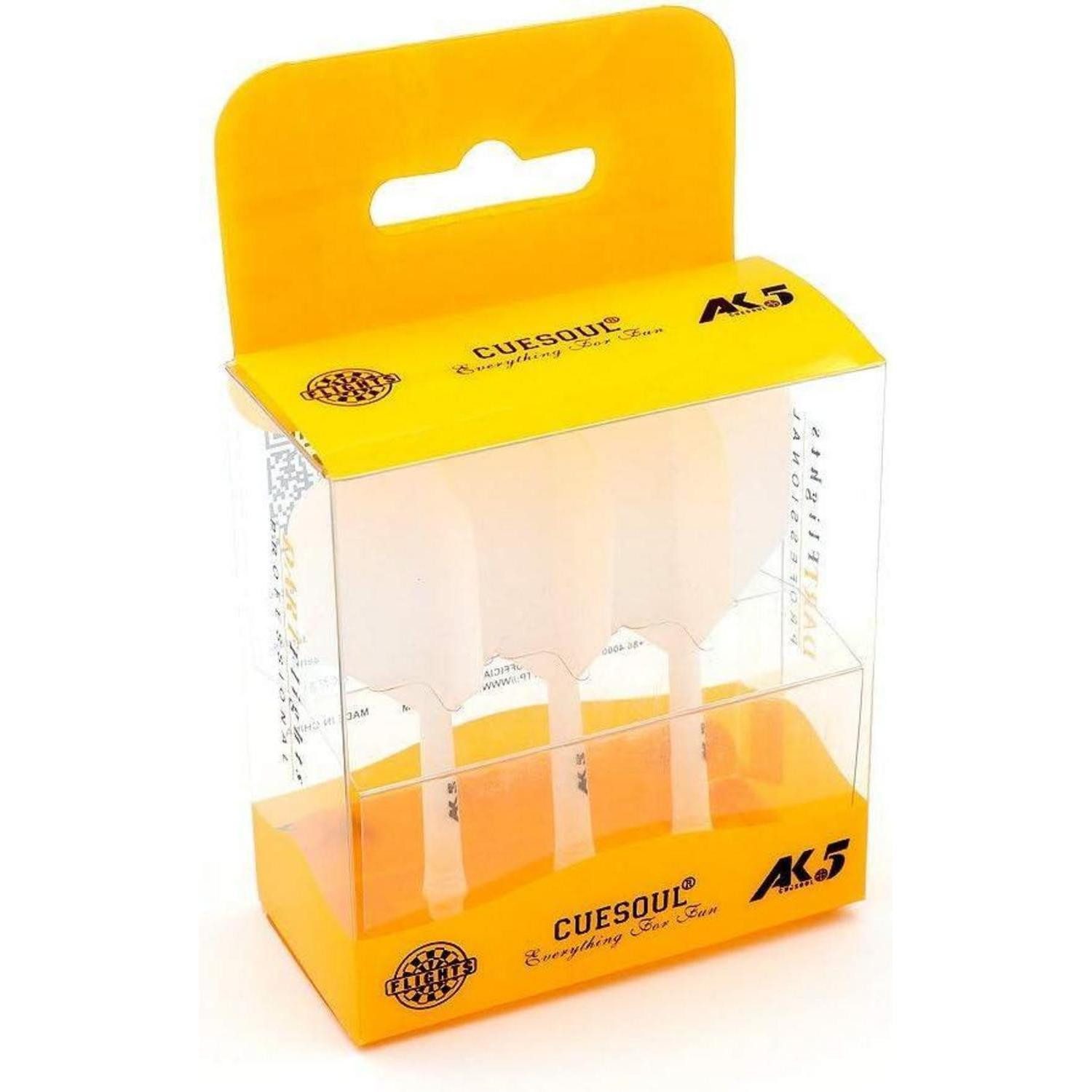 LuxusKollektion Pfeilschaft Dartschäfte Dart Flights Personalisierte 3er Set Alles Weiß FCSAK-58YS