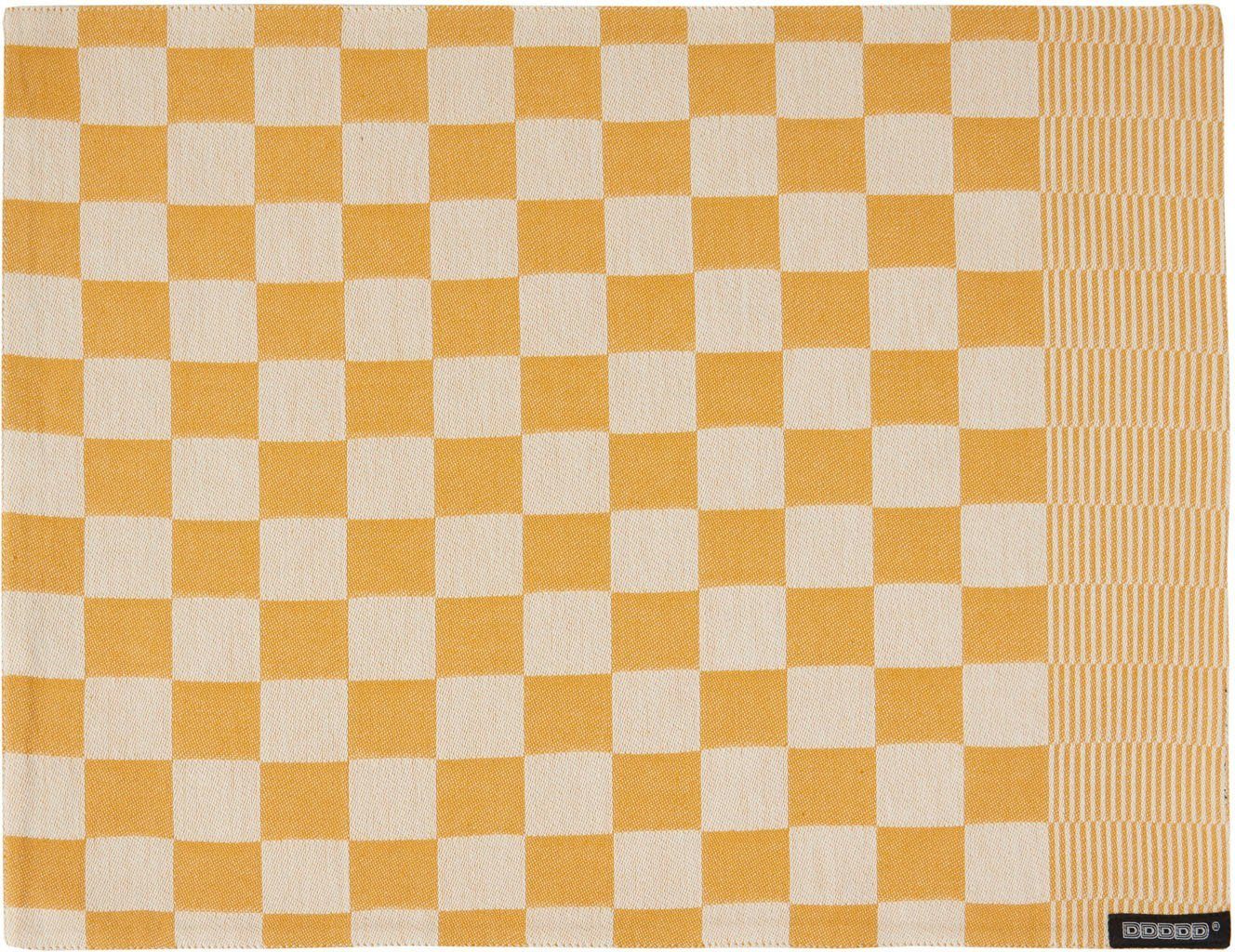 Platzset, Barbeque, DDDDD, (Set, Baumwolle gelb 2-St), 35x45 Platzdecke, cm