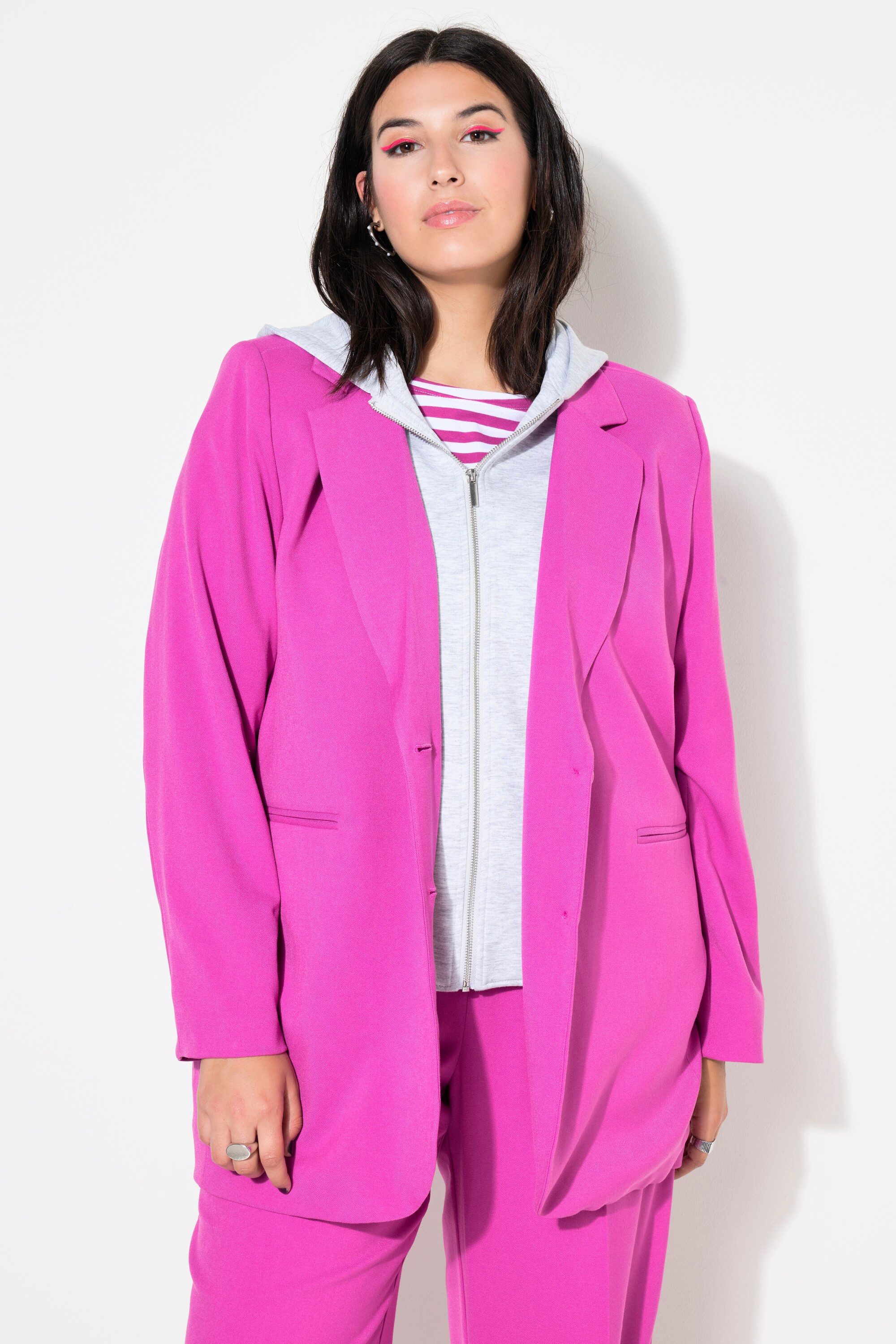 Studio Untold Blusenblazer Blazer oversized Kapuze