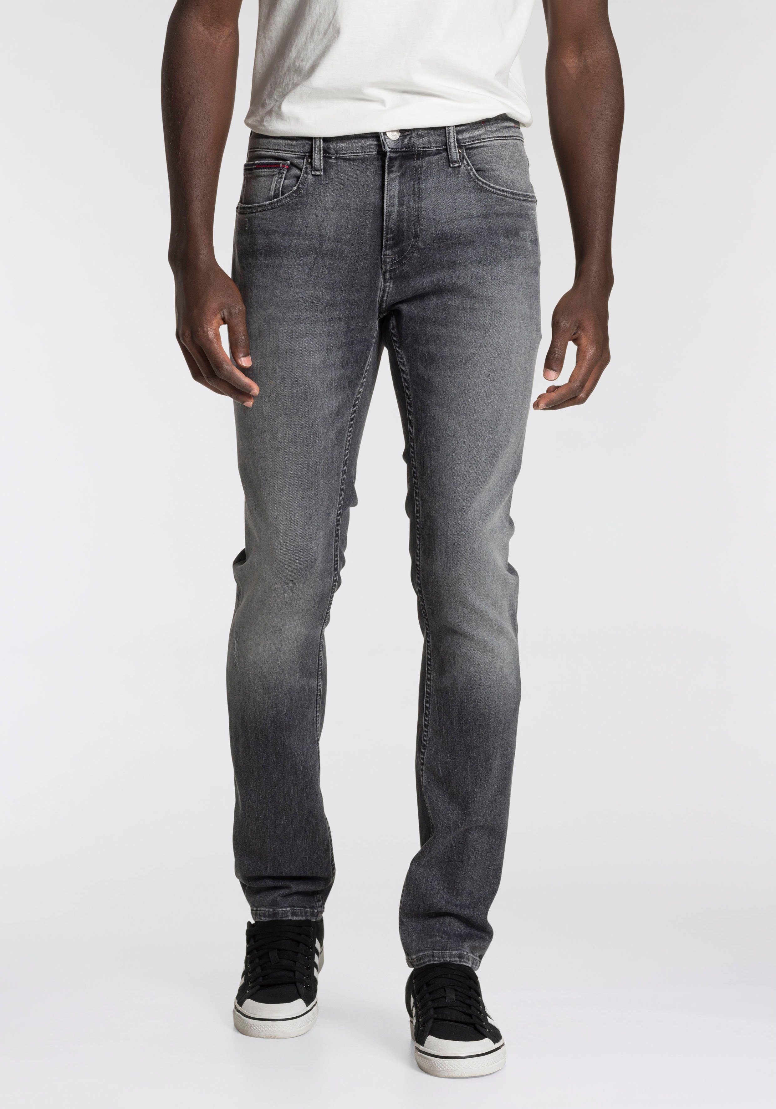 Tommy Jeans Slim-fit-Jeans SCANTON SLIM DYNAMIC grey-wash
