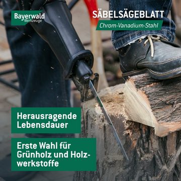 QUALITÄT AUS DEUTSCHLAND Bayerwald Werkzeuge Kreissägeblatt 5x Bayerwald Werkzeuge Säbelsägeblatt Länge 230 mm