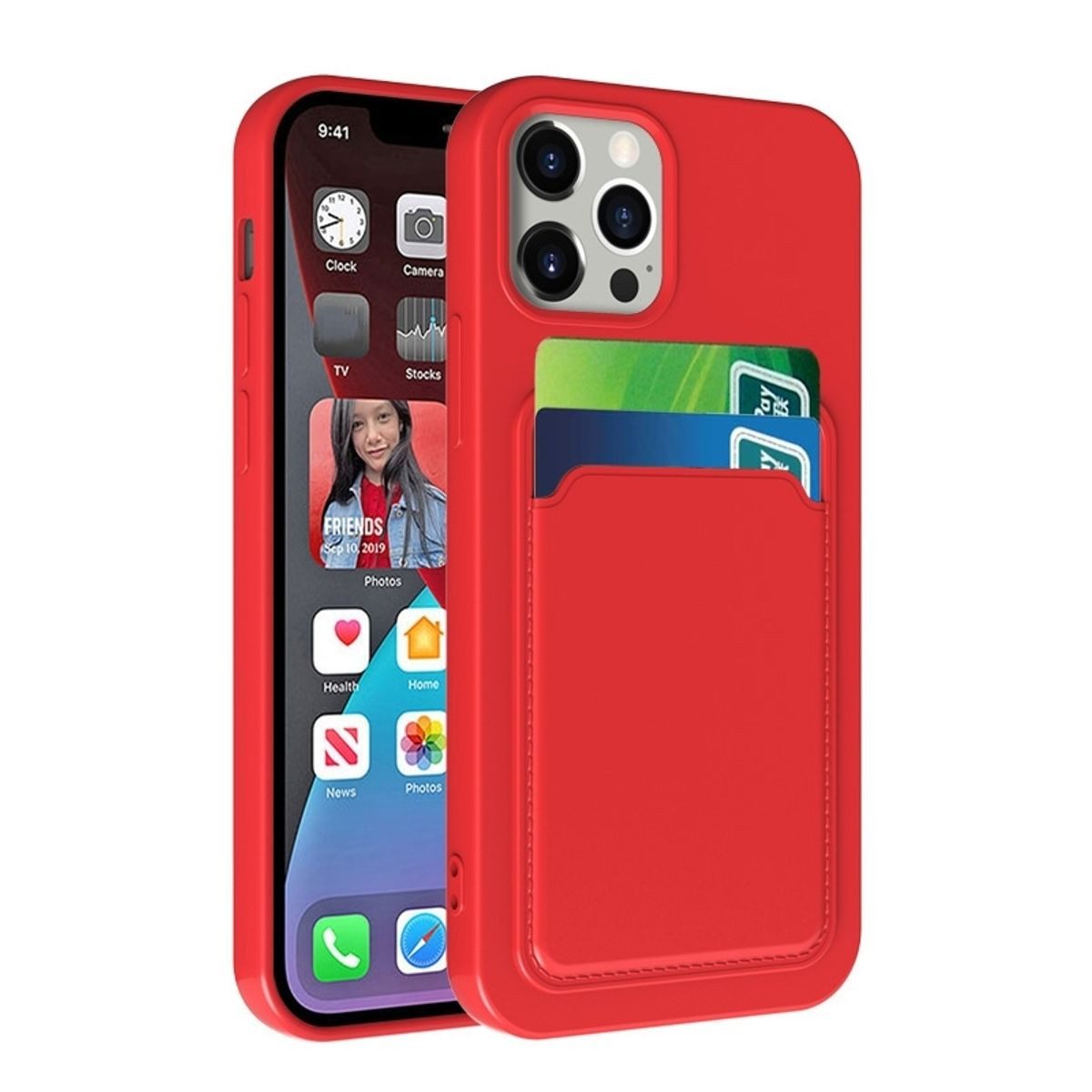 König Design Handyhülle Apple iPhone 14 Pro, Schutzhülle Case Cover Backcover Etuis Bumper