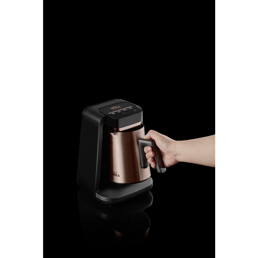 Kupfer, Schwarz Mokka-Kaffeemaschine Fassungsvermögen arzum OK0012-R Bronze Arzum Filterkaffeemaschine