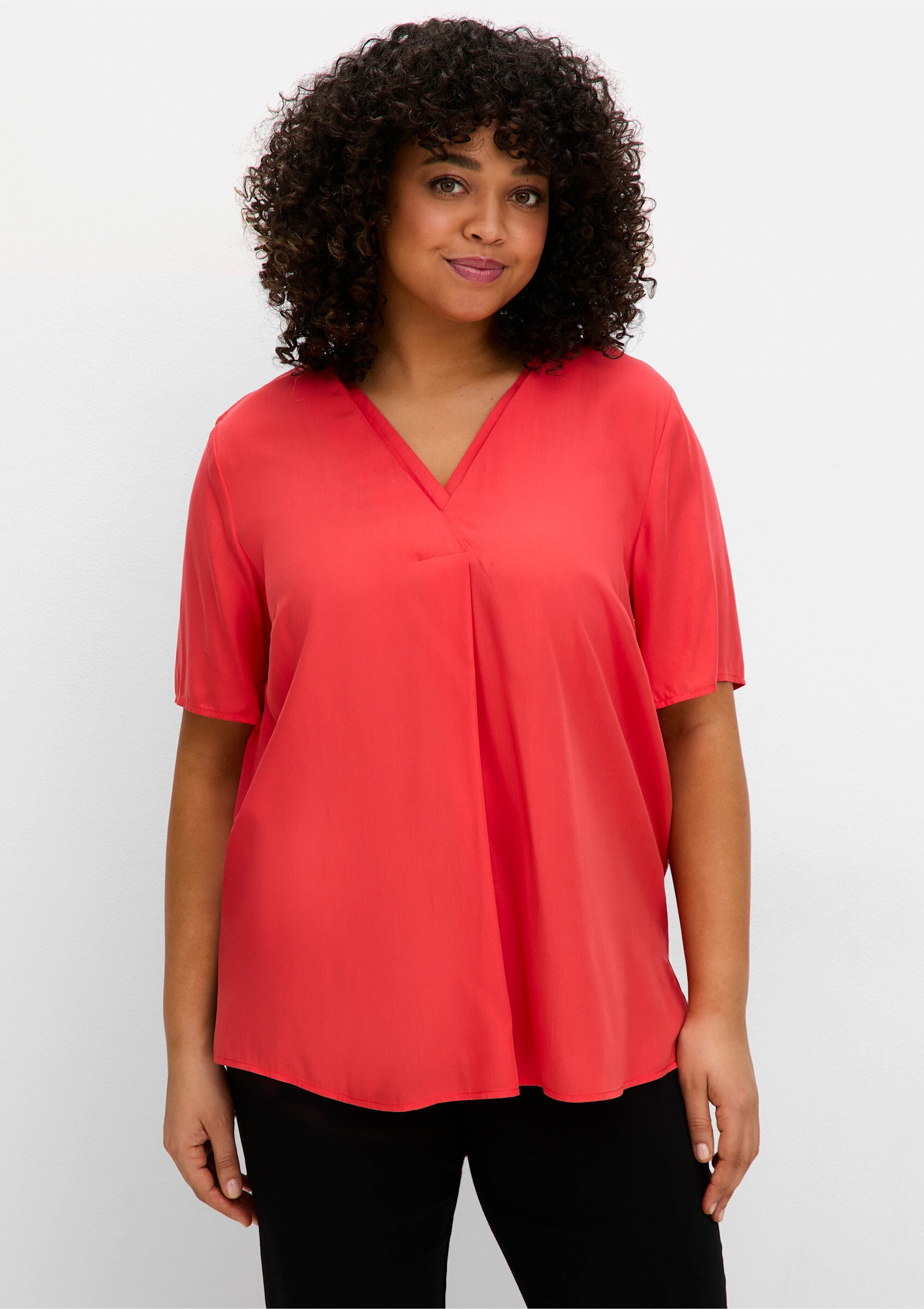 Sheego Klassische Bluse Tunika günstig online kaufen