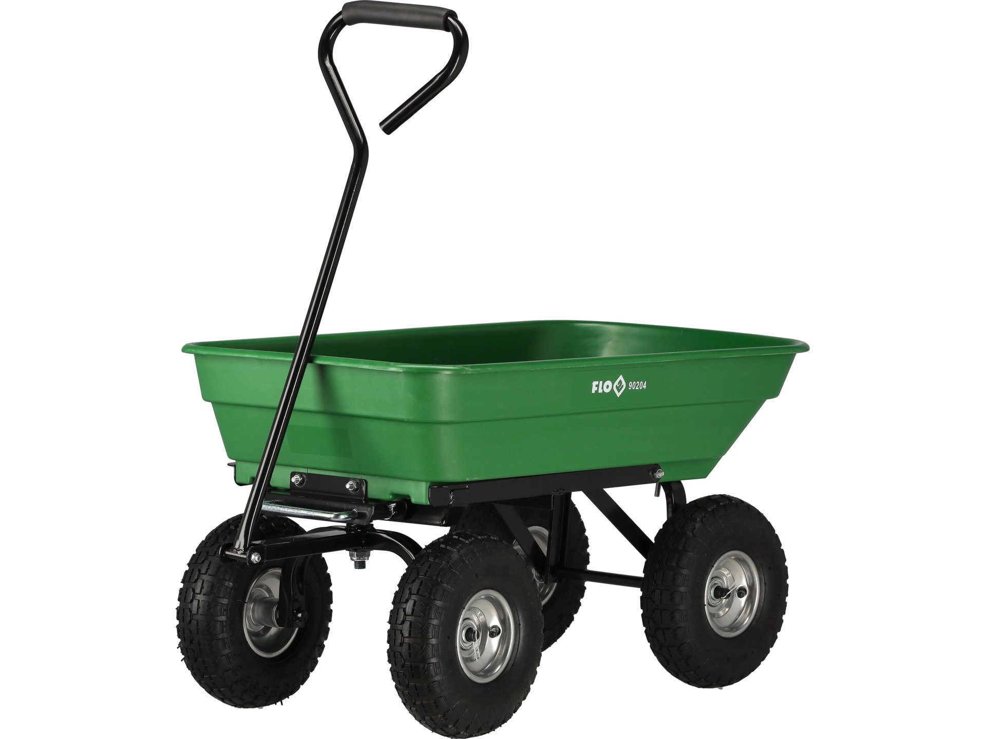 TRIZERATOP Bollerwagen Carrello da giardino con cassone ribaltabile da 75 l, fino a 200 kg (Gartenwagen mit Kippfunktion, 75 l, 200 kg Tragkraft), Gartenwagen mit Kippfunktion, 75 l, 200 kg Tragkraft