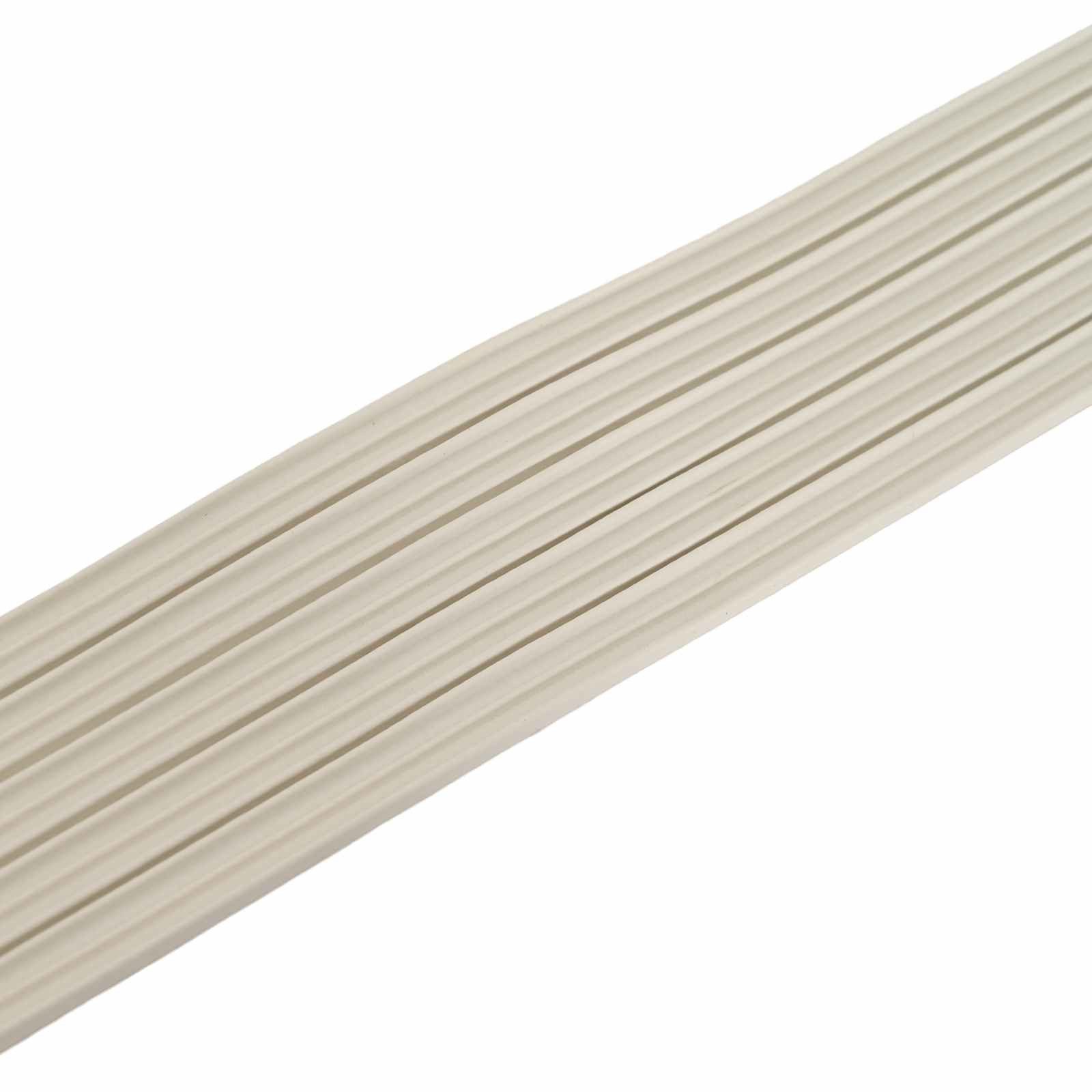 vidaXL Markise Selbstklebendes Fenstersiegel Weiß 9 x 4 mm 50 m EPDM-Schaum (1-St)