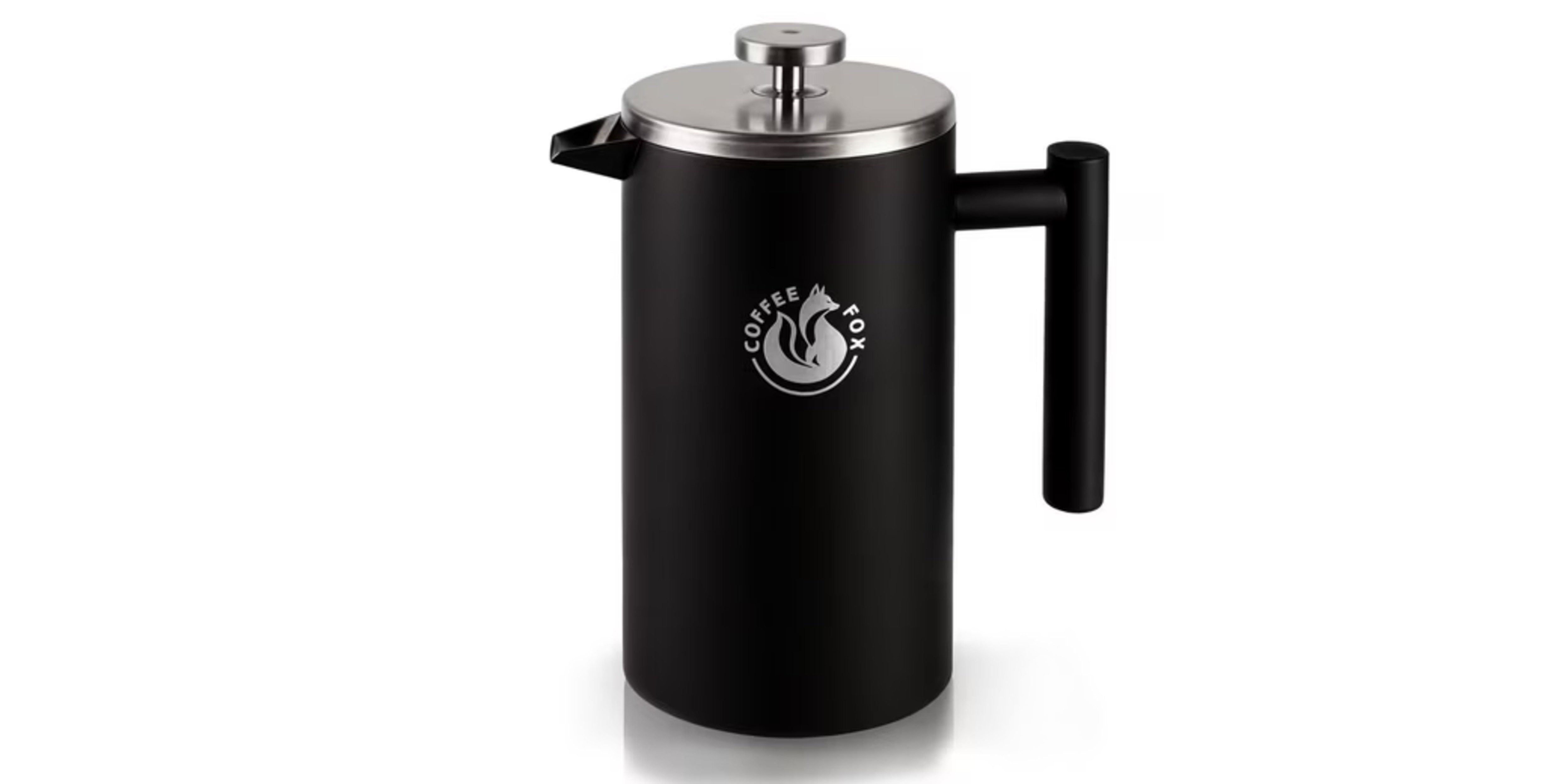 Coffee Fox French Press Kanne, Pressfilterkanne Französische Kaffeepresse