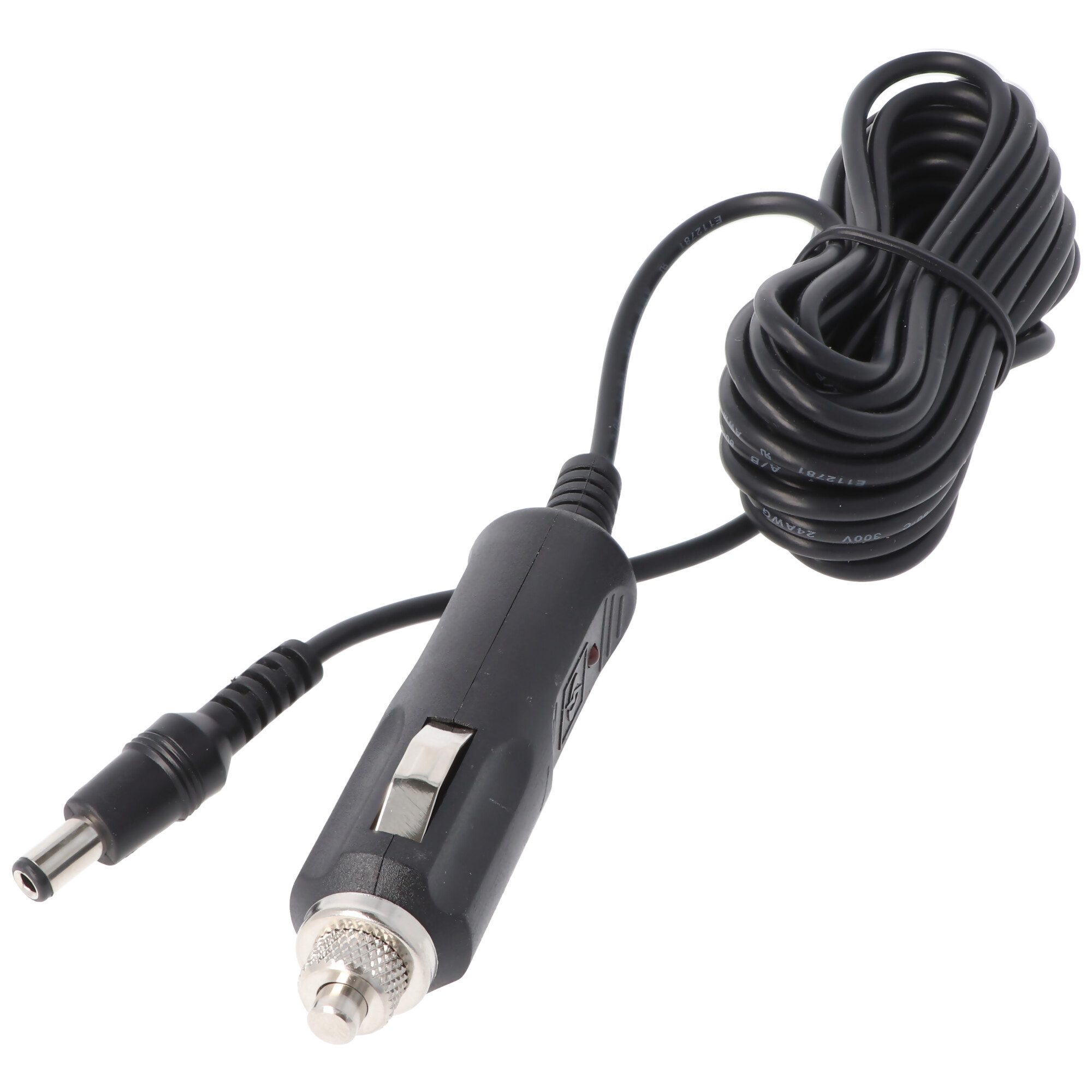 12V KFZ Ladekabel 12-24 Volt nur für Ladegerät Akku HBC FUB3, FUB5, F Akku-Ladestation