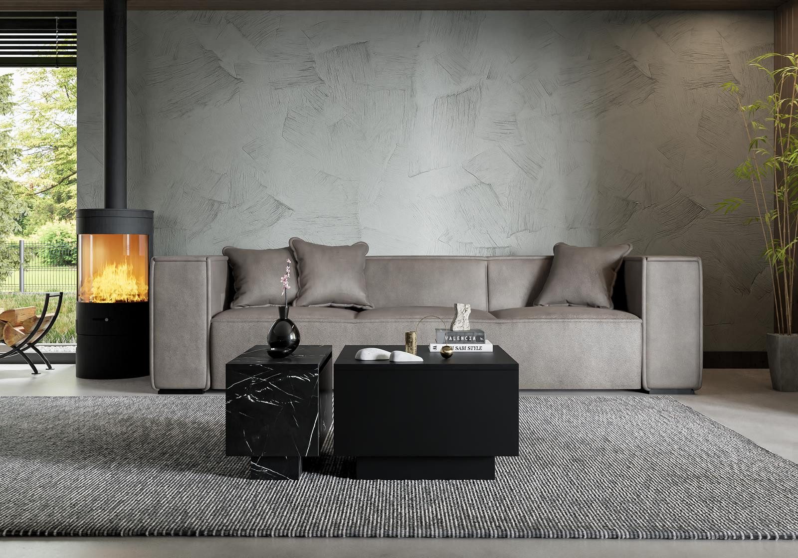 Compleo Couchtisch Designer Couchtisch JACOB 60x60, günstig online kaufen