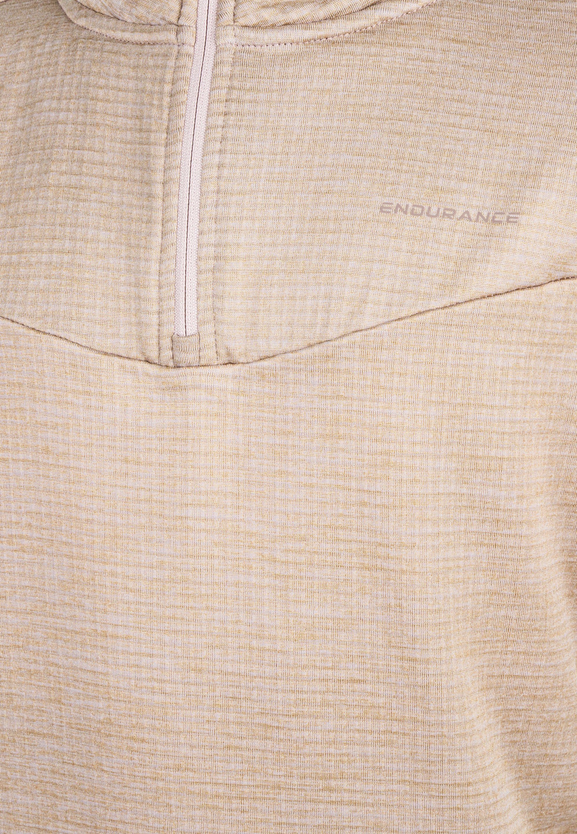 ENDURANCE Langarmshirt Ledger Jr. mit hochabschließendem Kragen