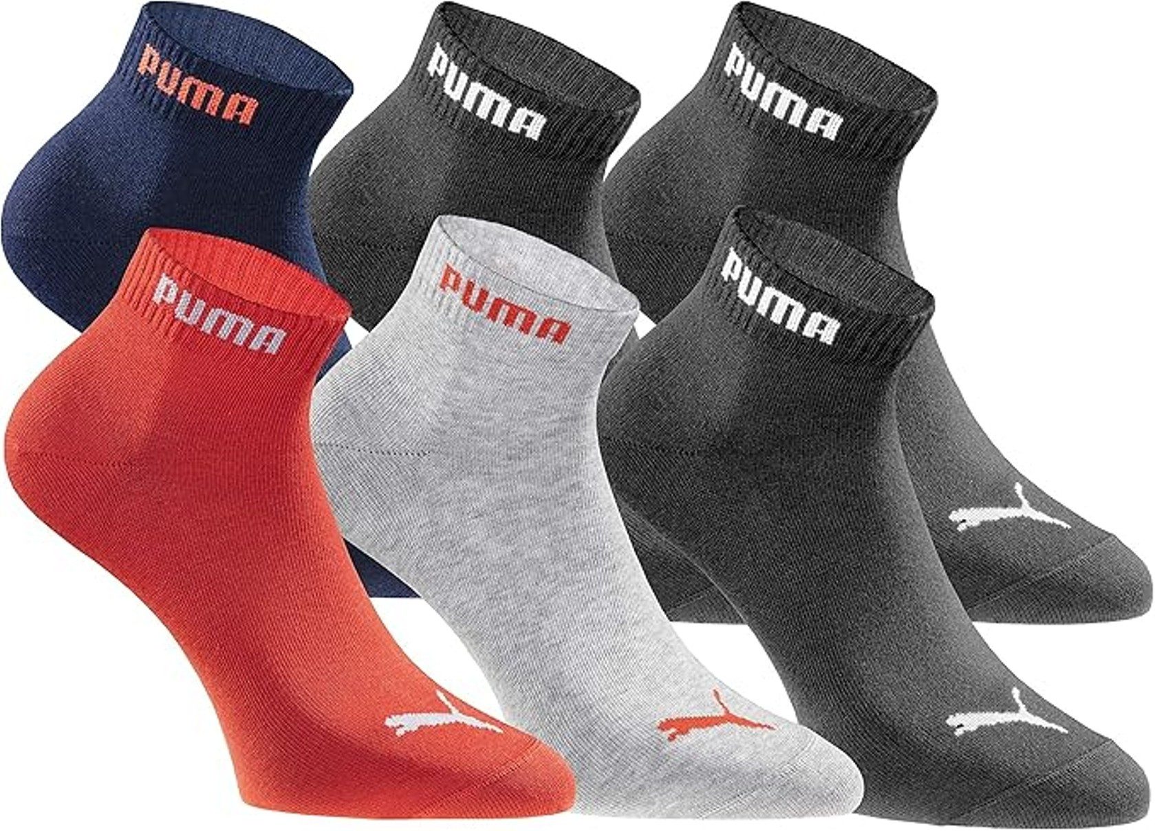PUMA Freizeitsocken Quartersocken 18 Paar Pack günstig online kaufen