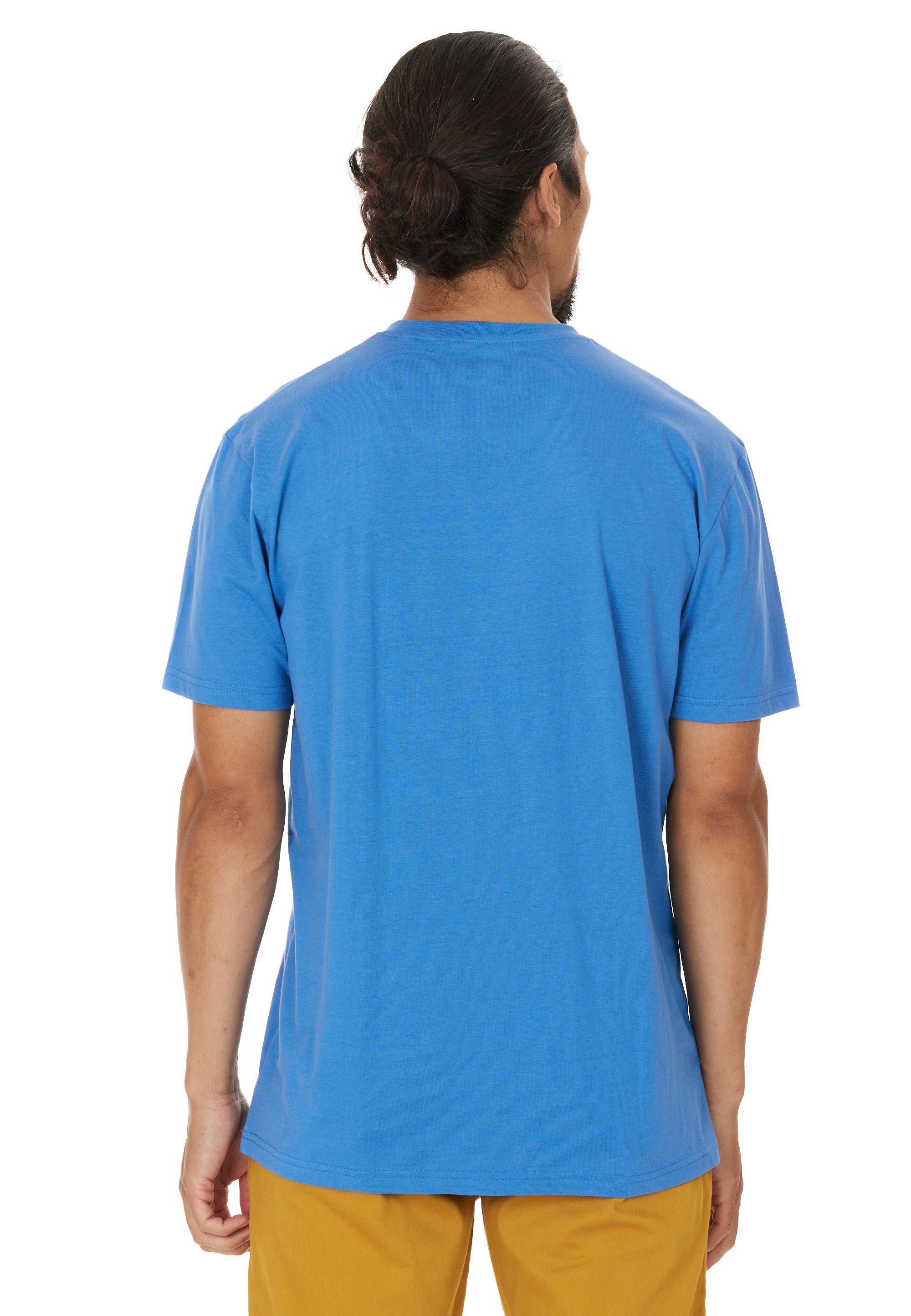 CRUZ T-Shirt Beachlife im Qualität atmungsaktiver mit sommerlichen blau Design