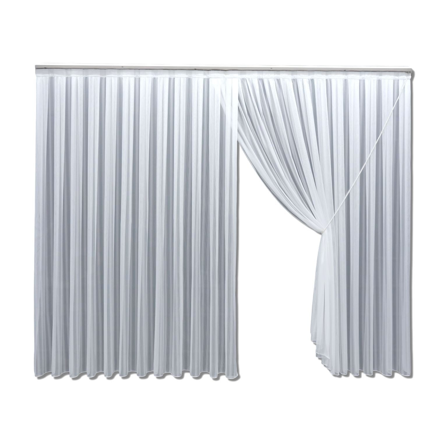 Gardinen by Justyna Gardine Y. Kruvaze Gardine Schlicht, Kräuselband, trans günstig online kaufen