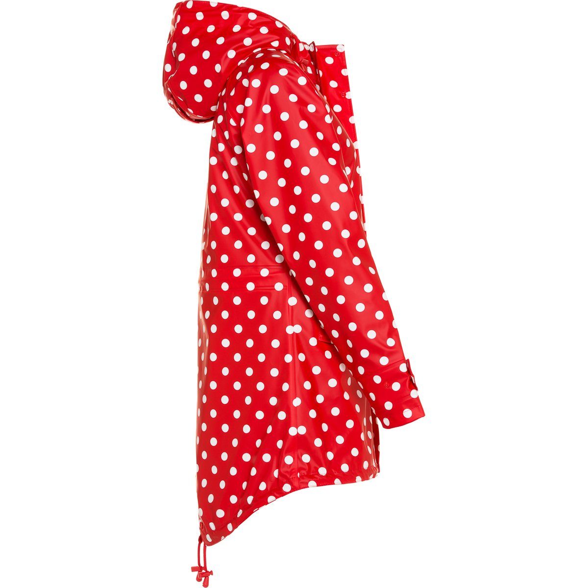 BMS Regenmantel >> HafenCity Coat Hamburger Design << mit Kapuze