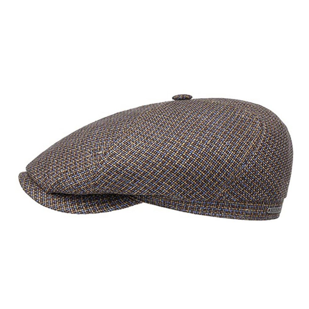 CLAPE Damen Flat Cap Aus Baumwolle Mit Leopardenprint - Verstellbare Schiebermütze Im Vintage-Style
