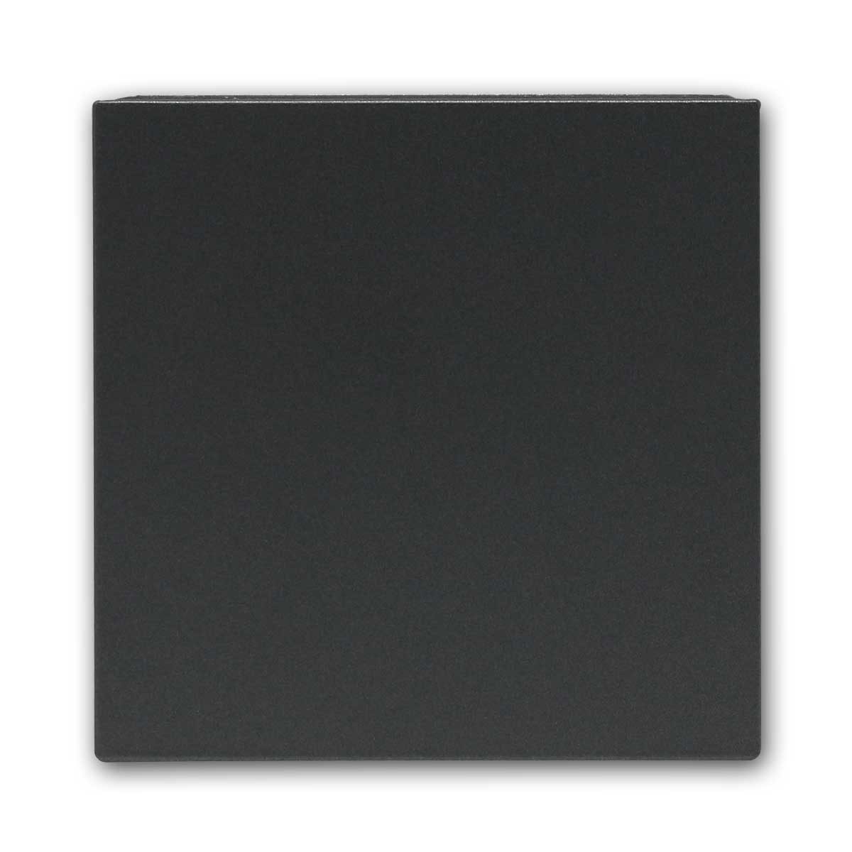 McPower Taster SHALLOW anthrazit 250V~/10A ohne Rahmen Wandtaster