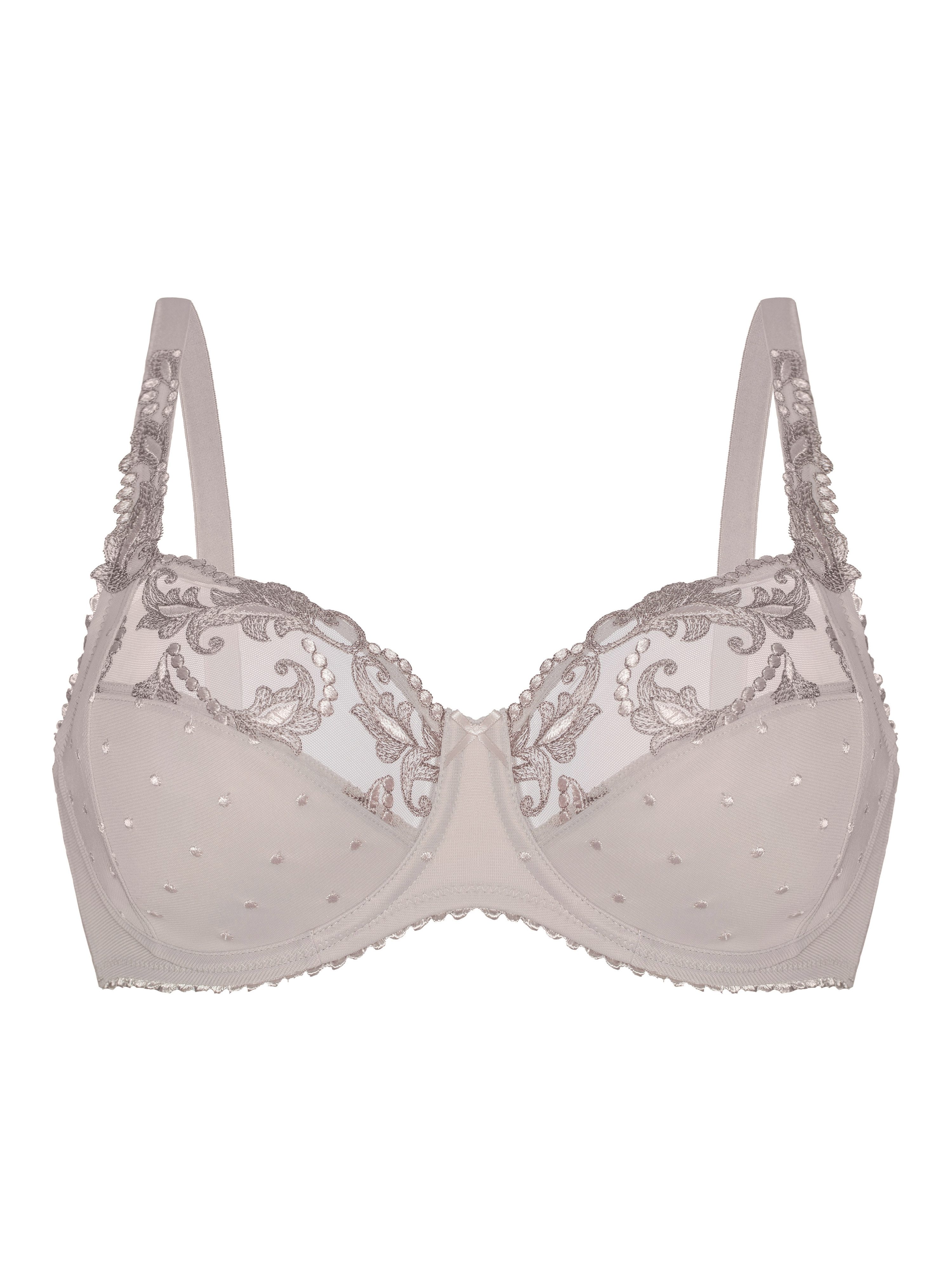 Felina Bügel-BH Secret Delight mit Spitze, Blumenstickerei, Stützfunktion und Vollkörbchen