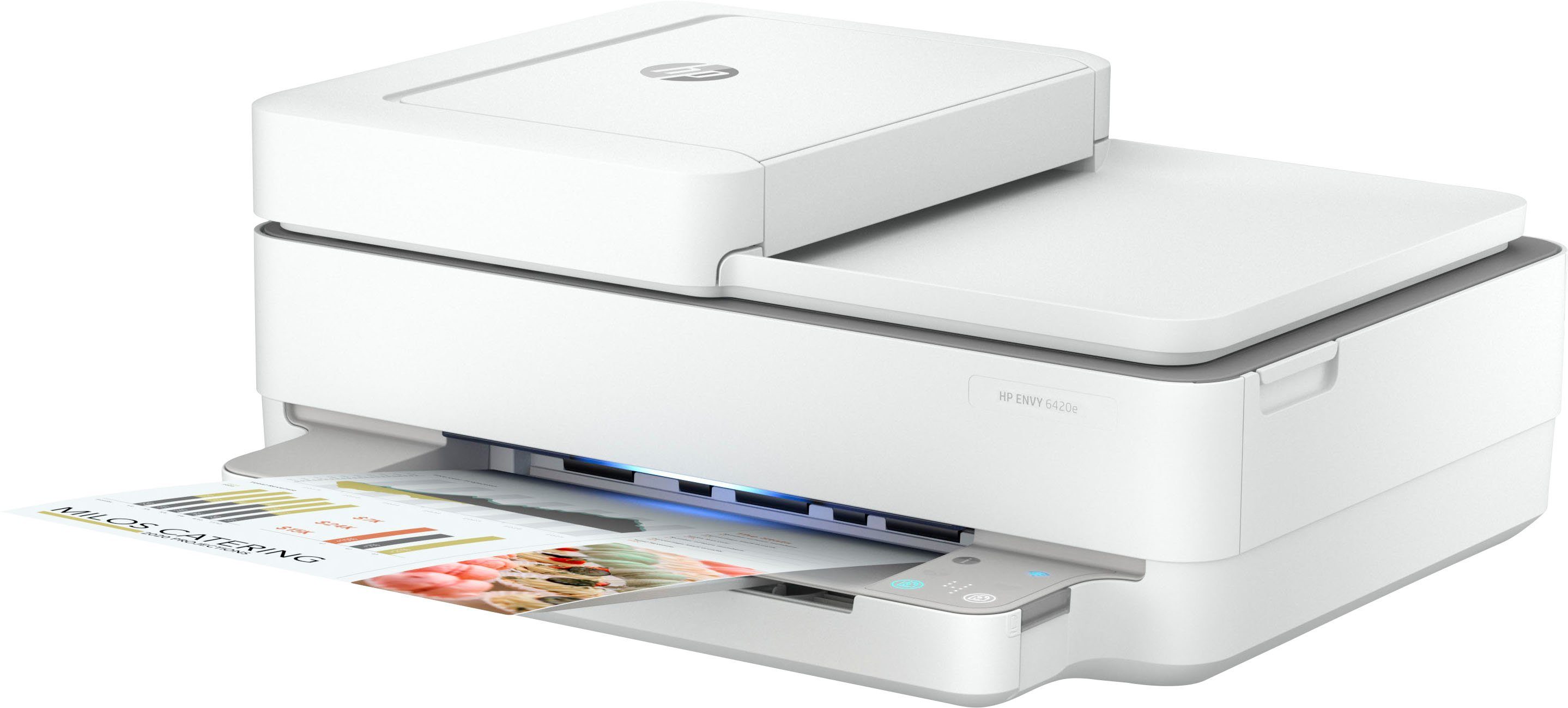 HP ENVY 6420e AiO Printer (WLAN HP+ Ink 7ppm kompatibel) A4 color Multifunktionsdrucker, Instant (Wi-Fi)