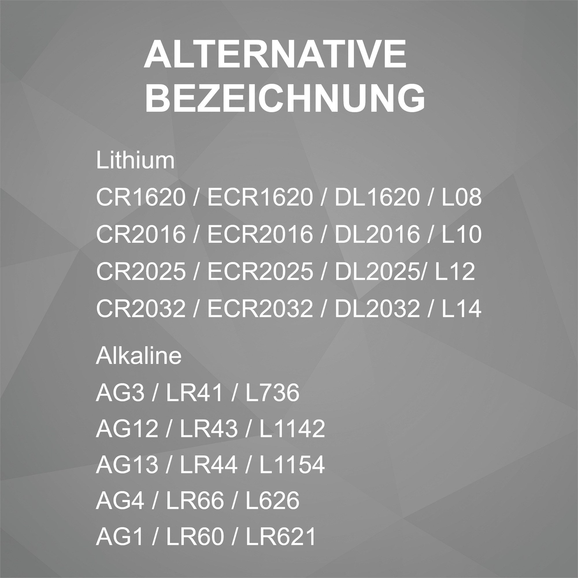 HyCell 24x Knopfzellen-Sparset / verschiedene Größen Knopfzelle