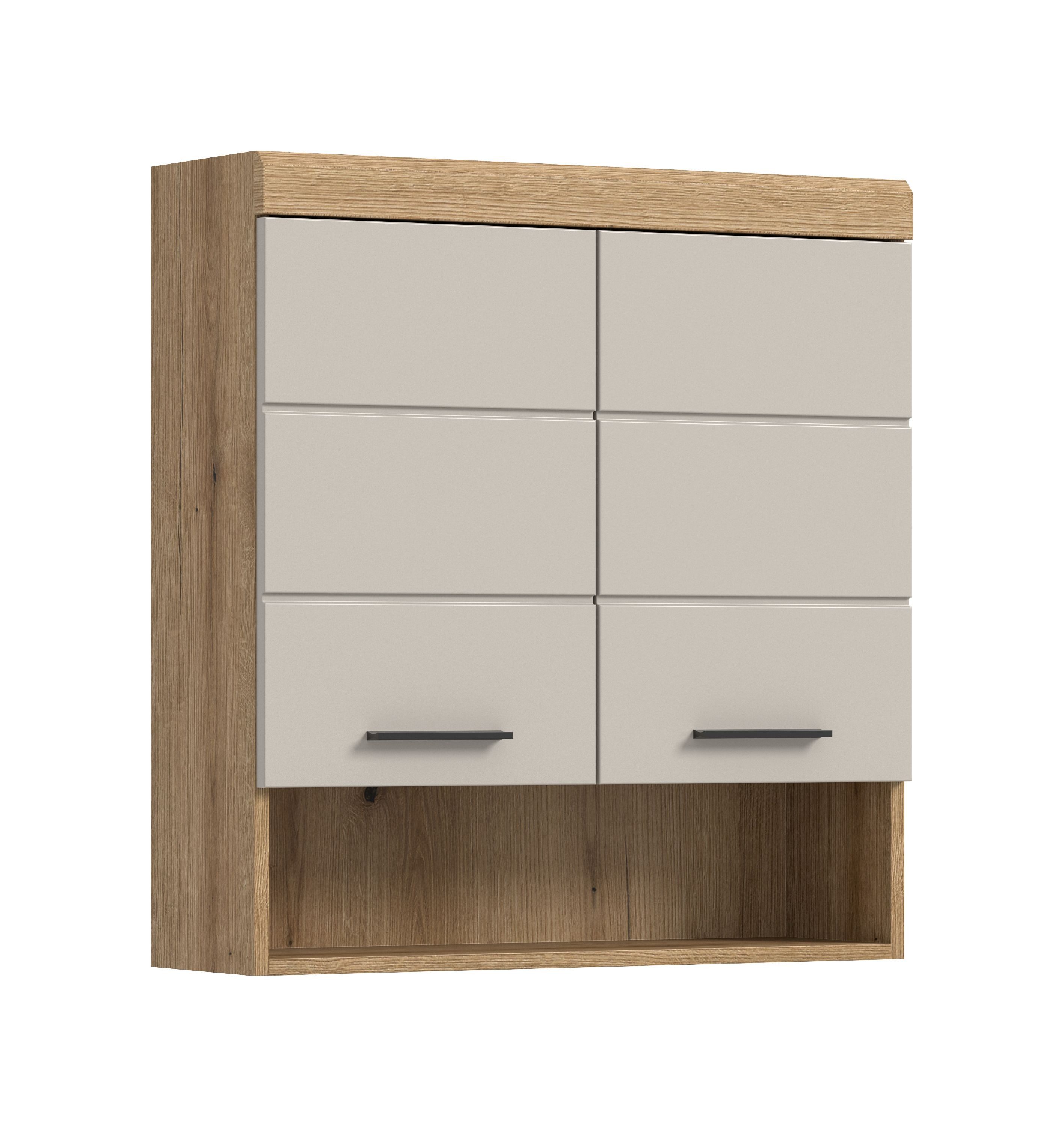 xonox.home Hängeschrank Scout Evoak Oak Nachbildung Melamin beschichtet modern 74x79x24 cm