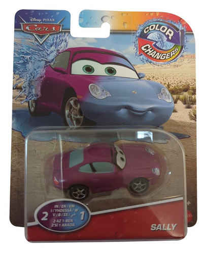 Disney Pixar Spielzeug-Auto Mattel HDM99 Disney Pixar Автомобілі color Changers, Sally, Fahrzeug mit Far