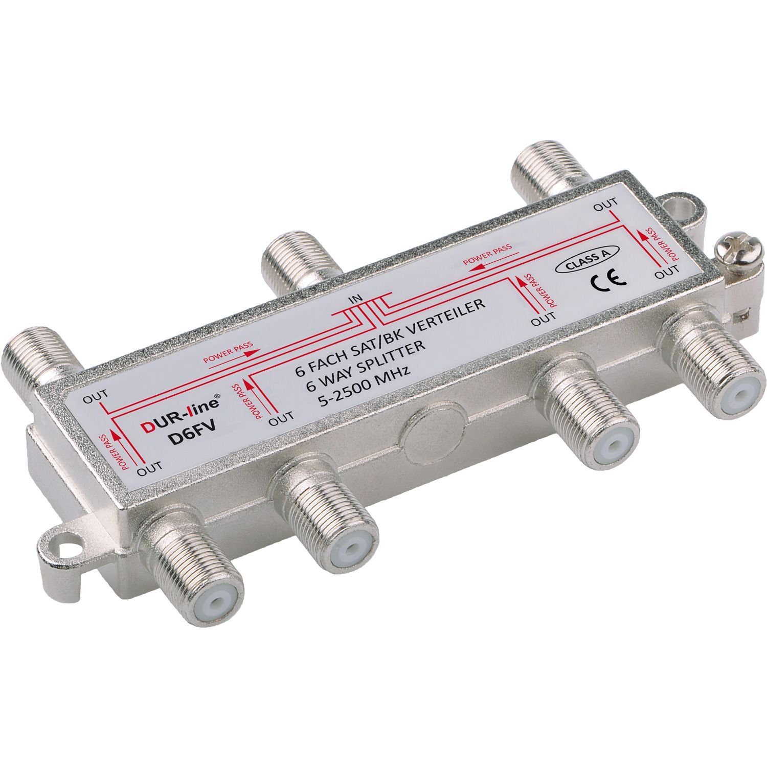DUR-line DUR-line D6FV - SAT/BK-Verteiler SAT-Kabel