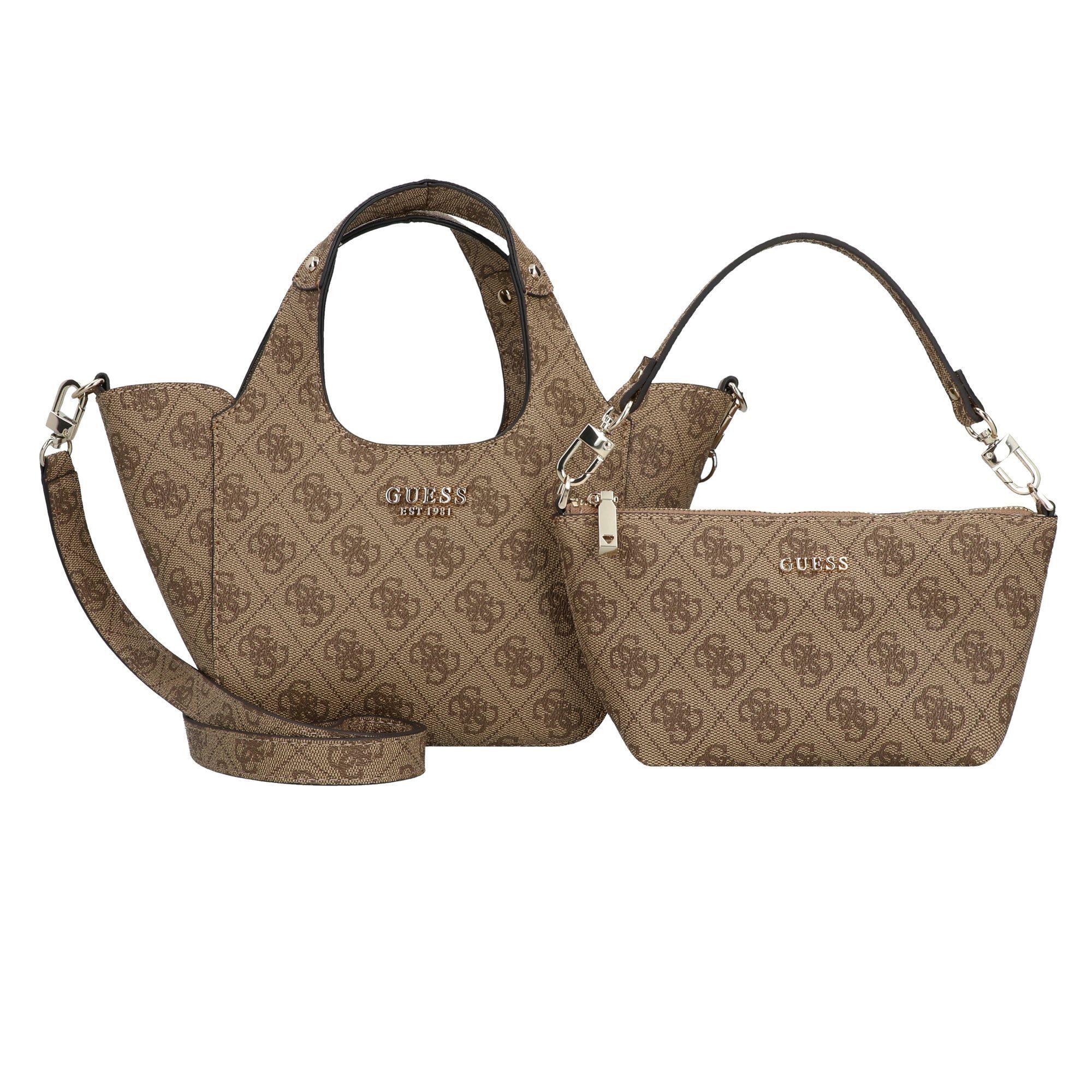 Guess Henkeltasche Calista, Polyurethan günstig online kaufen