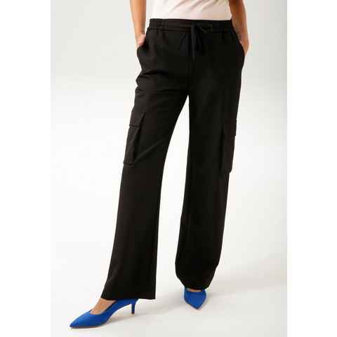 Aniston CASUAL Cargohose mit weitem Bein - NEUE KOLLEKTON