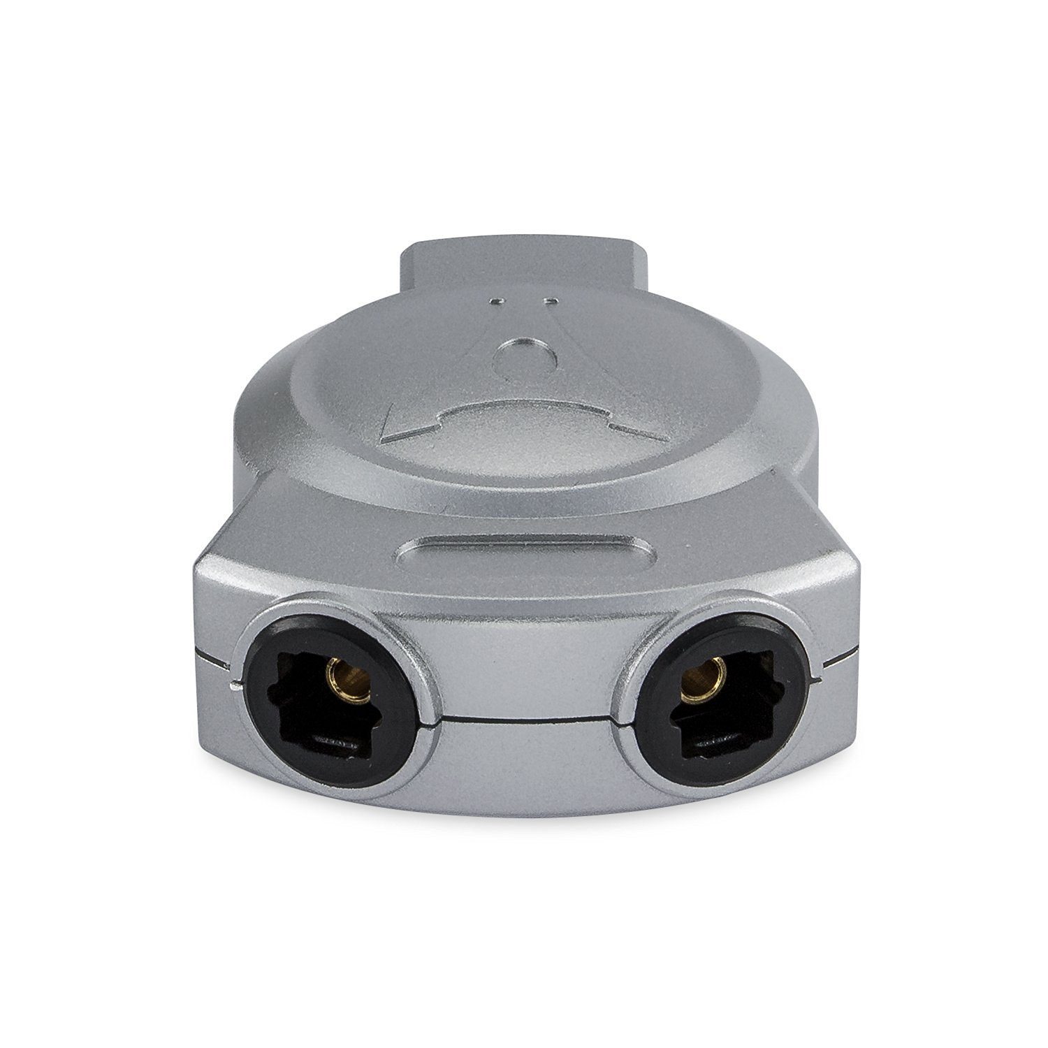 PureLink® - Toslink Verteiler 1x2 silber Audio-Adapter