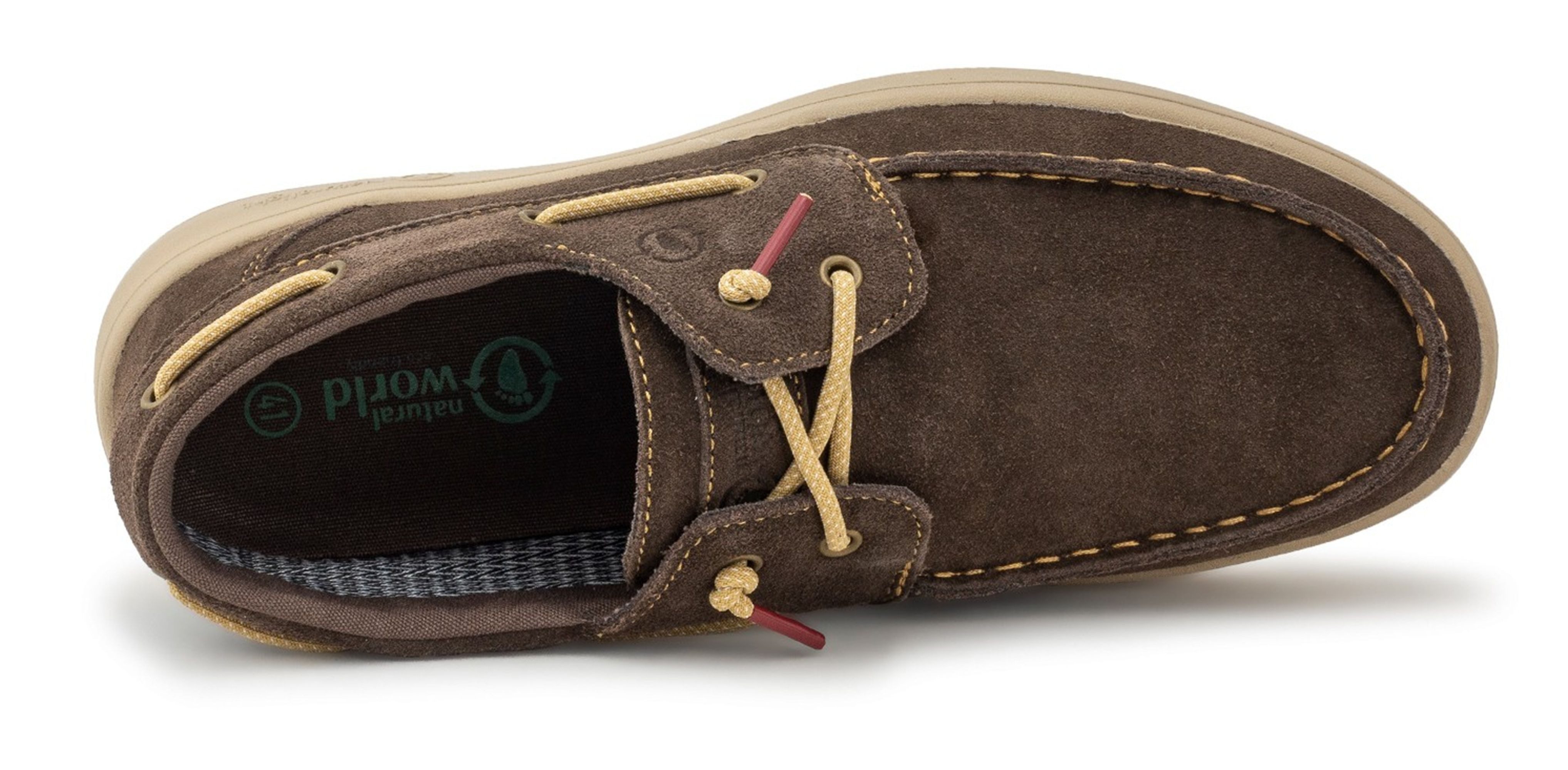 Natural World Nautico Suede Naturalight Bootsschuh