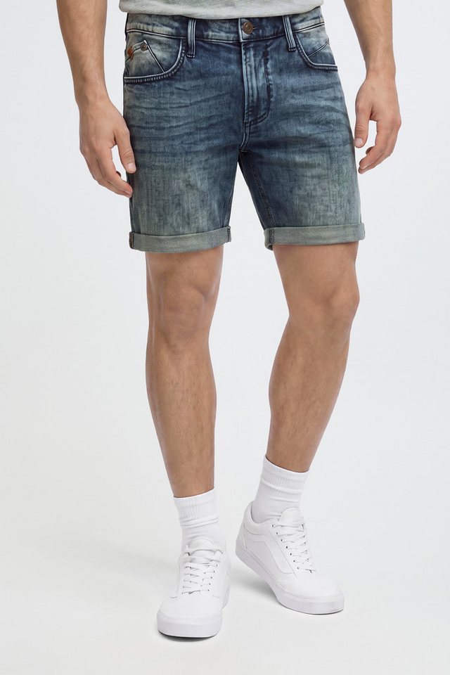 Blend Jeansshorts BHGrilitsch Stilvolle 5-Pocket-Jeansshorts mit leichten Destroyed-Effekten