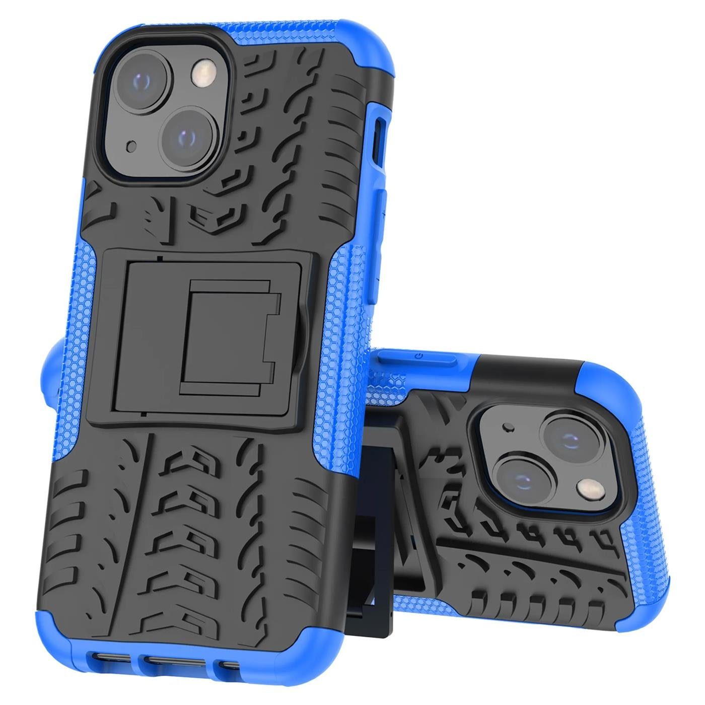 CoolGadget Handyhülle Outdoor Case Hybrid Cover für Apple iPhone 14 6,1 Zoll, Schutzhülle extrem robust Panzer Handy Case für iPhone 14 Hülle