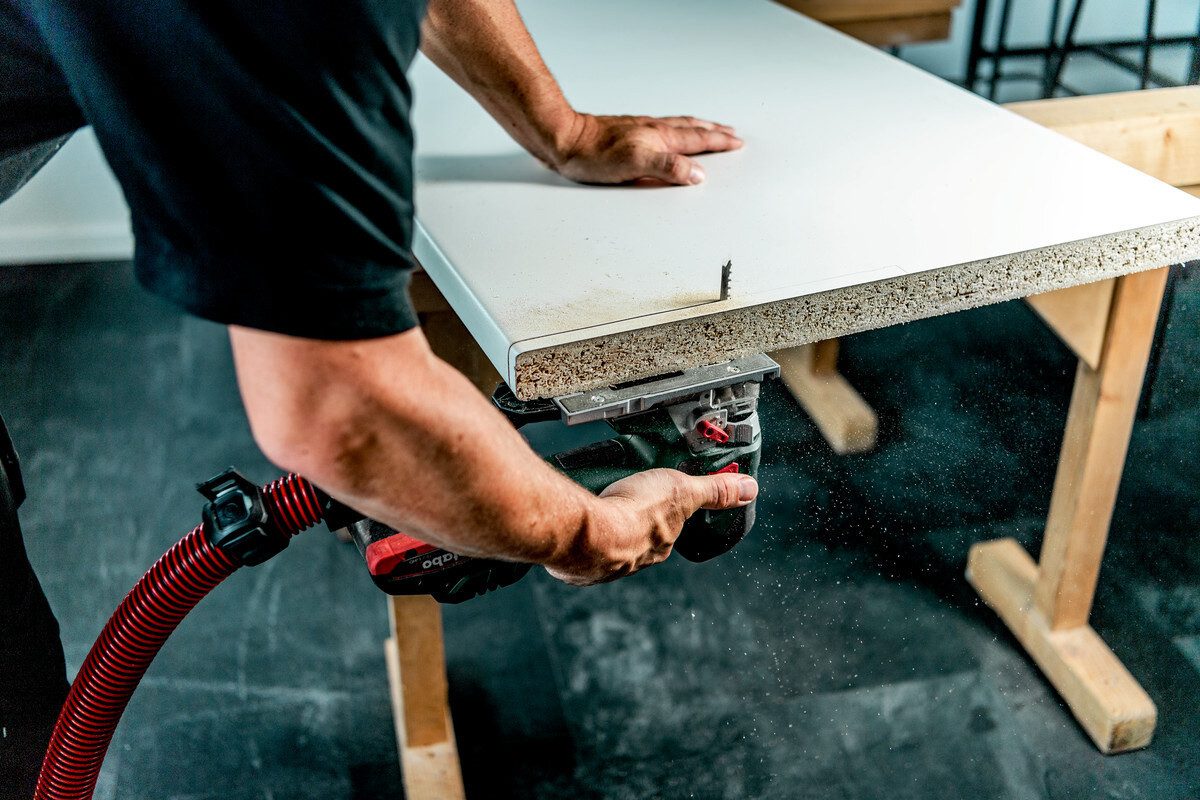metabo Akku-Stichsäge STAB 18 LTX 150 BL, Ohne Akku in metaBOX 145 L