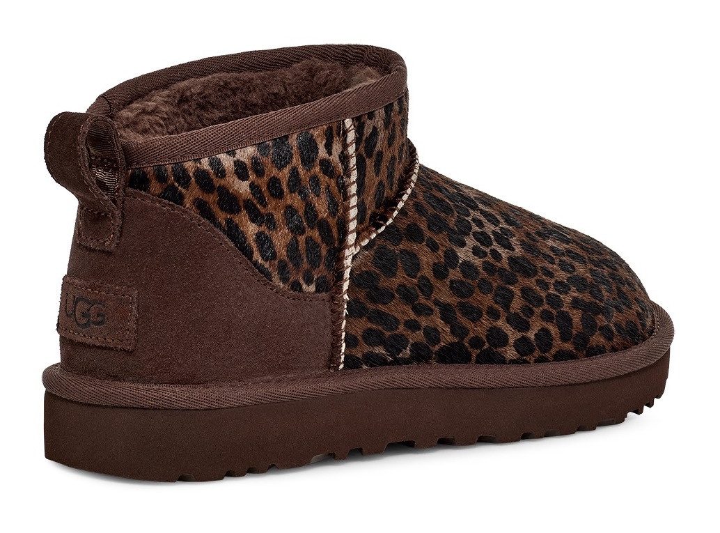 UGG Classic Ultra Mini Caspian Schlupfboots Boots, Winterboots mit Memory-Schaum