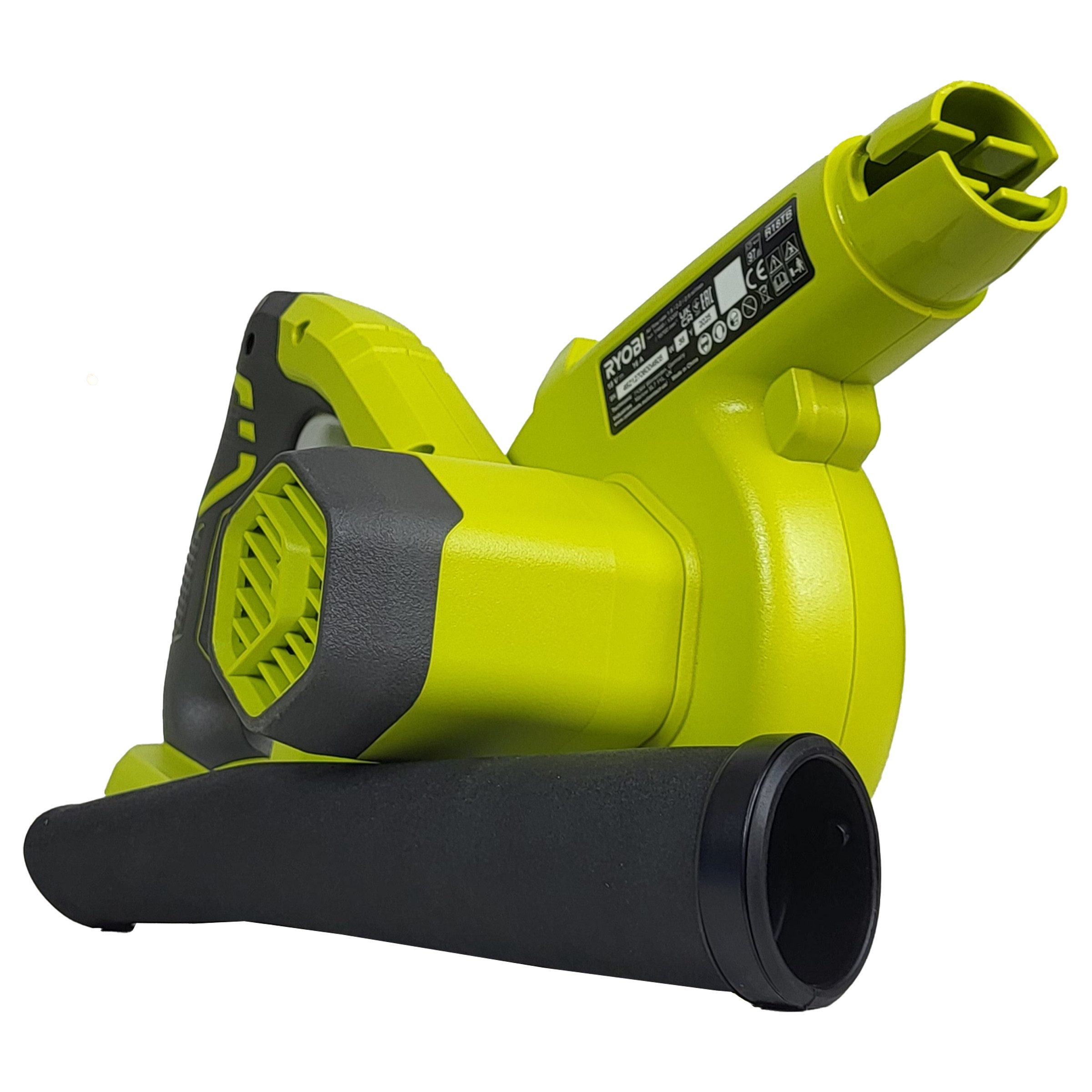RYOBI Akku-Laubbläser Ryobi R18TB-0 18V ONE+ Akku-Kompaktgebläse Werkstattgebläse ohne akku, (1 St)