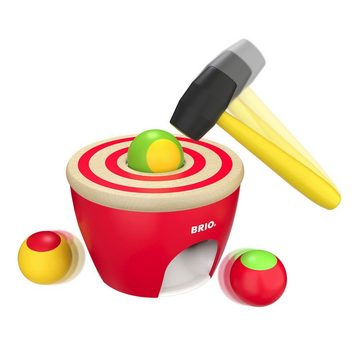 BRIO® Spielzeug-Musikinstrument Kleinkindwelt Holz Musikinstrument Kugel-Hammerspiel 5 Teile 30519