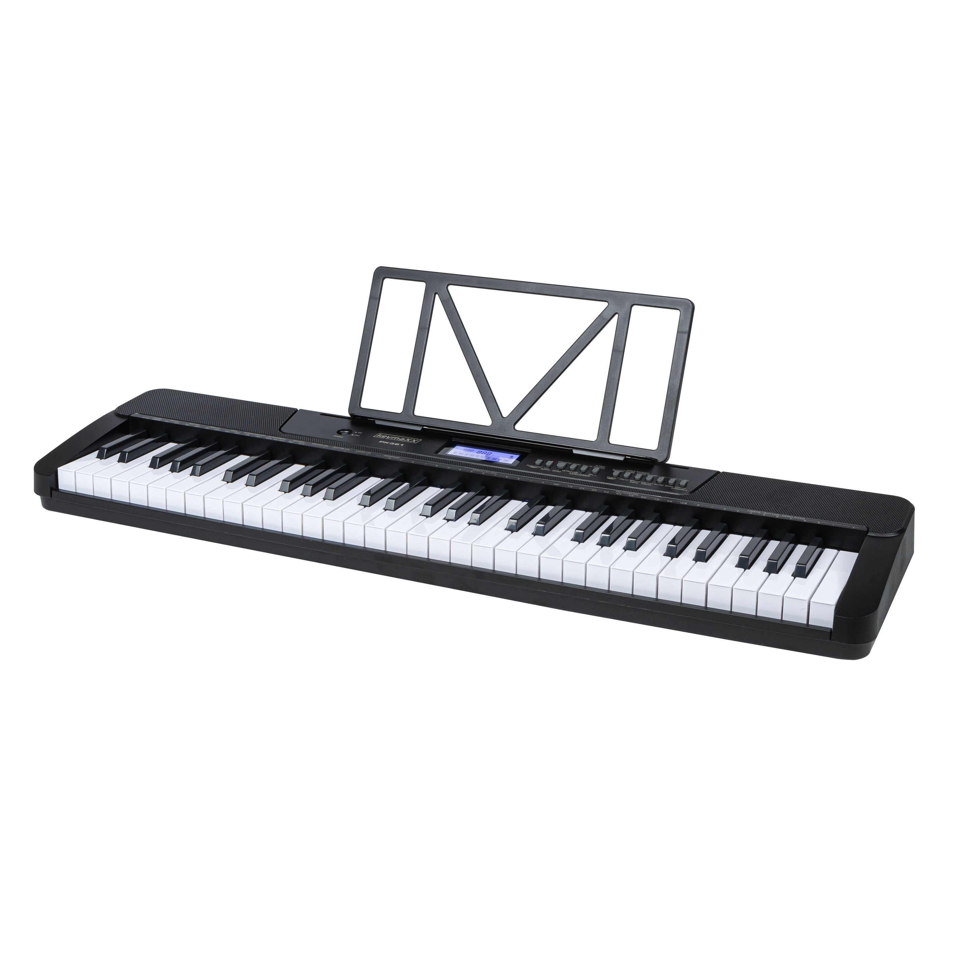 keymaXX Home-Keyboard (PK361 Home Keyboard: Das Musikwunder für Kinder – 61 MidSize-Tasten 430 Sounds 300 Rhythmen Perfekt für Anfänger, Keyboards, Home Keyboards), Home Keyboard, Kinder Keyboard, Musikinstrument