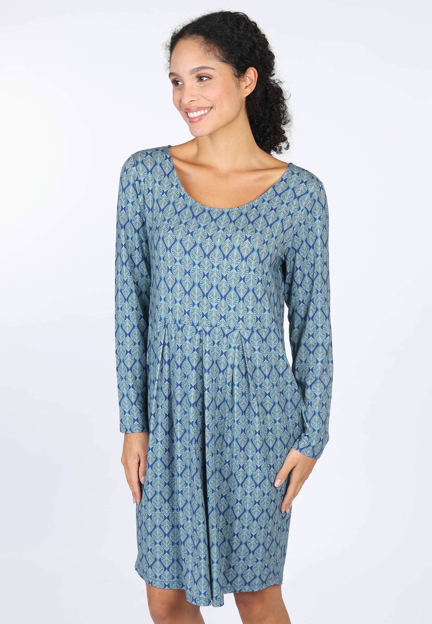 Deerberg Sommerkleid Jolente leaves günstig online kaufen